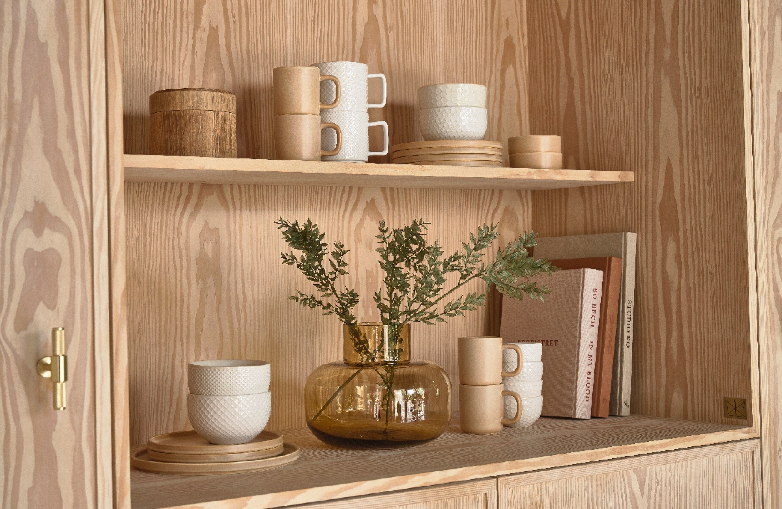 Zestaw 2 mieseczek porcelanowych Fjord 125 ml kremowe