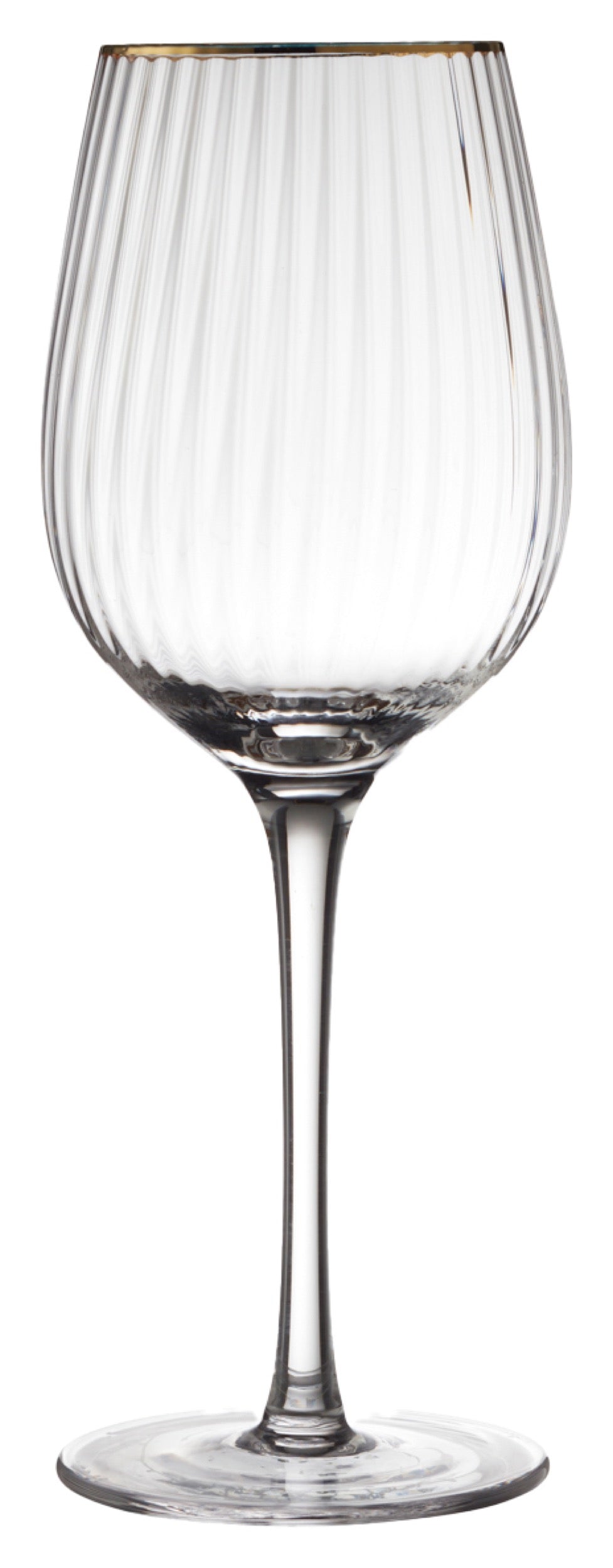 Zestaw 4 kieliszków do czerwonego wina Palermo 400 ml złote