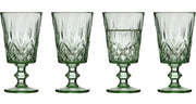 Zestaw 4 kieliszków do wina Sorrento 290 ml zielone
