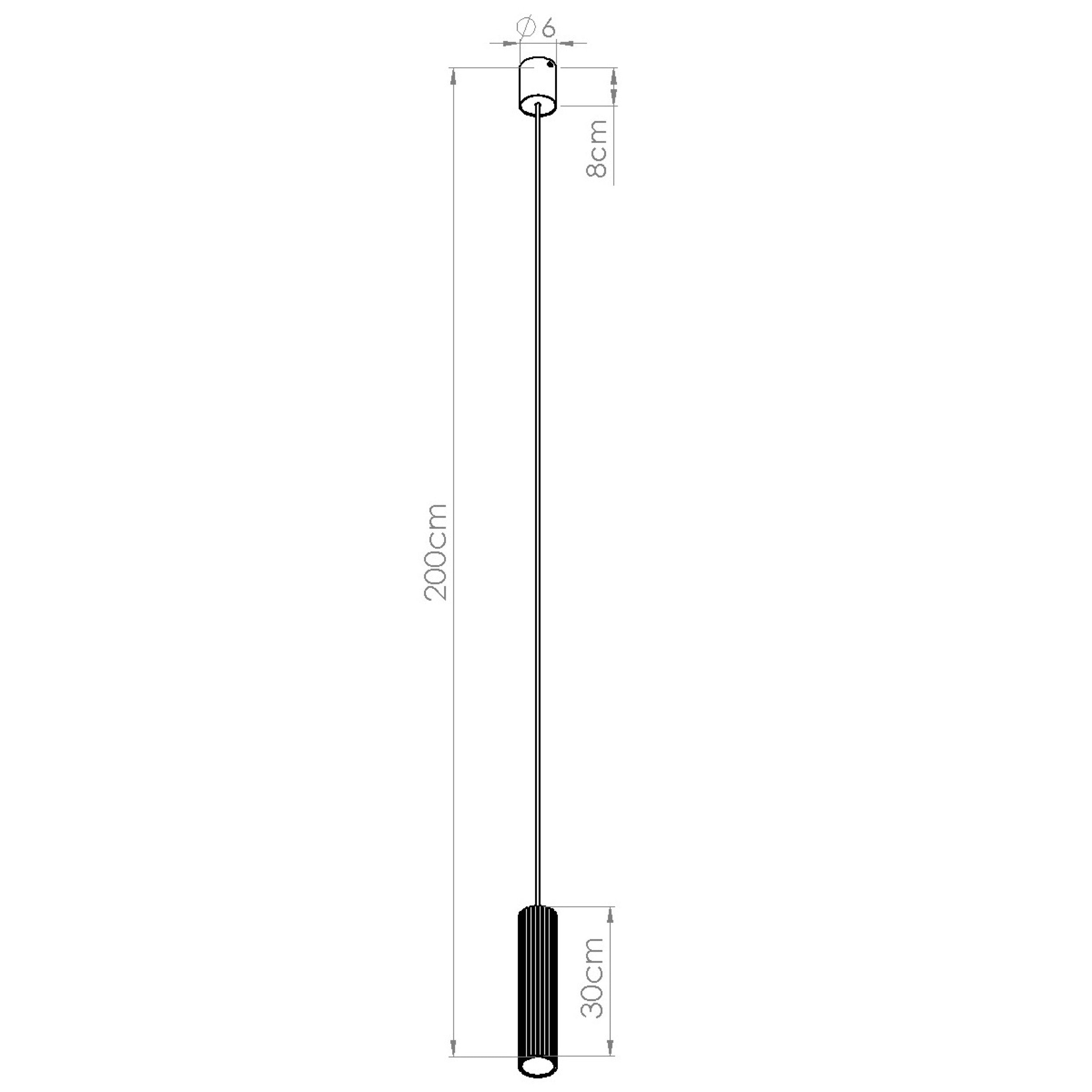 Lampa wisząca Smart Ivar 1 biała LED barwa ciepła