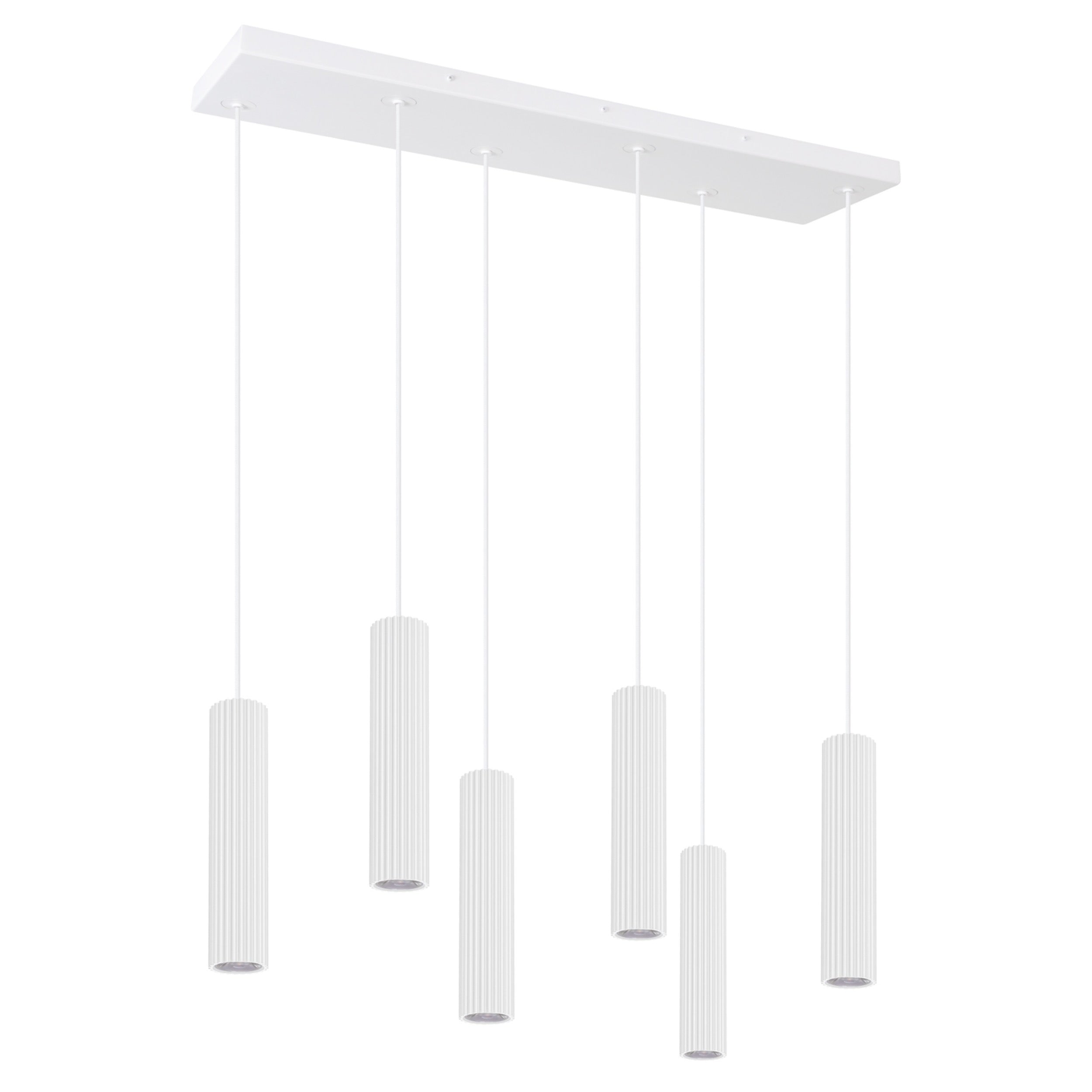 Lampa wisząca Smart Ivar 6L biała LED barwa ciepła