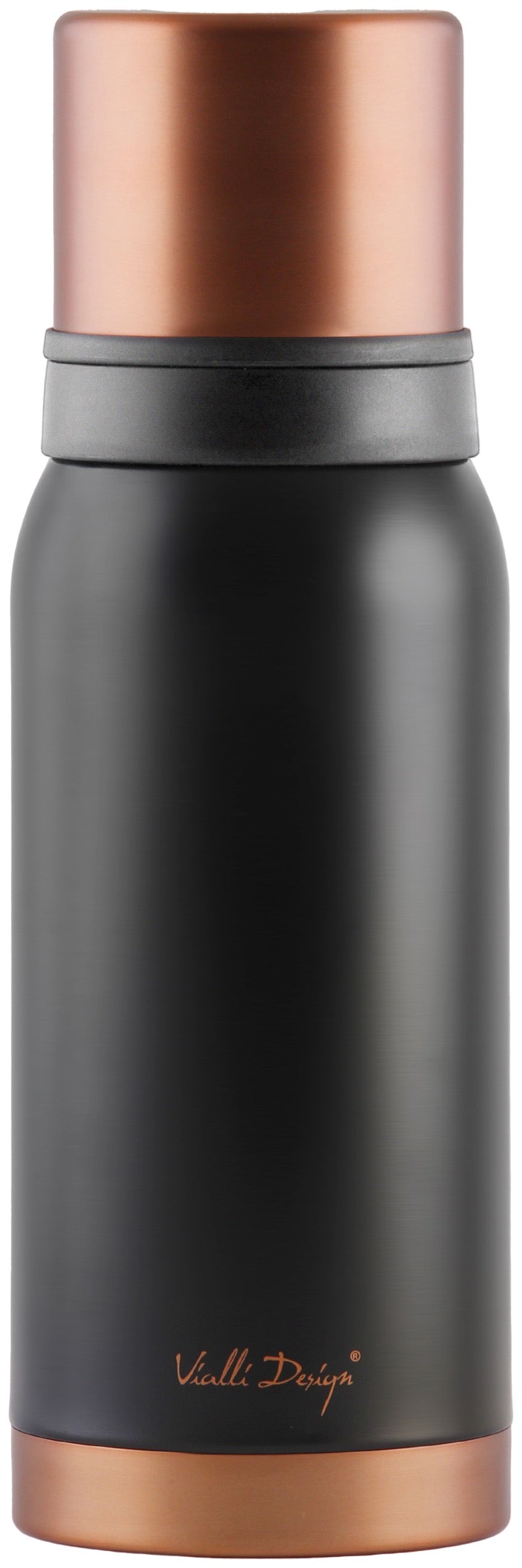 Termos turystyczny z 2 kubkami Fuori 1L czarny