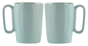 Zestaw 2 kubków Fuori 250 ml ceramiczne miętowe