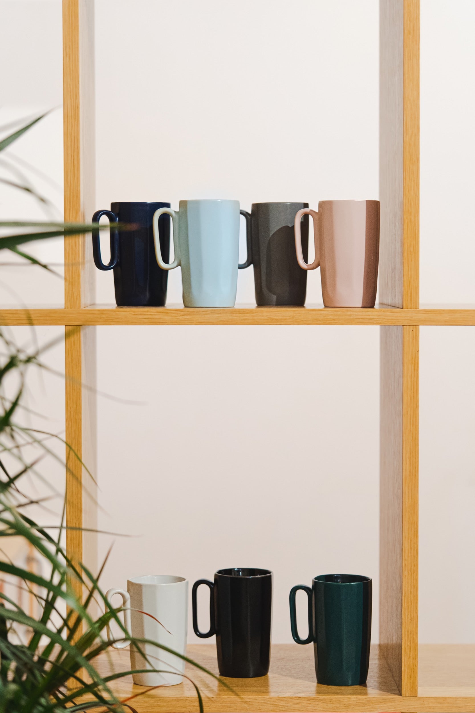 Zestaw 2 kubków Fuori 250 ml ceramiczne miętowe