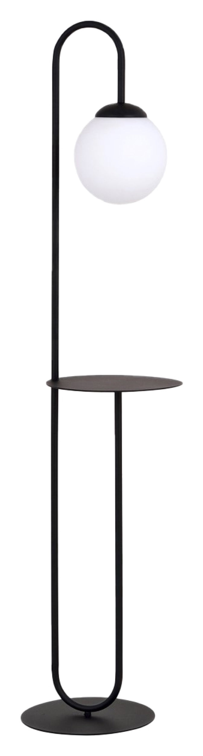 Lampa podłogowa Bari czarna
