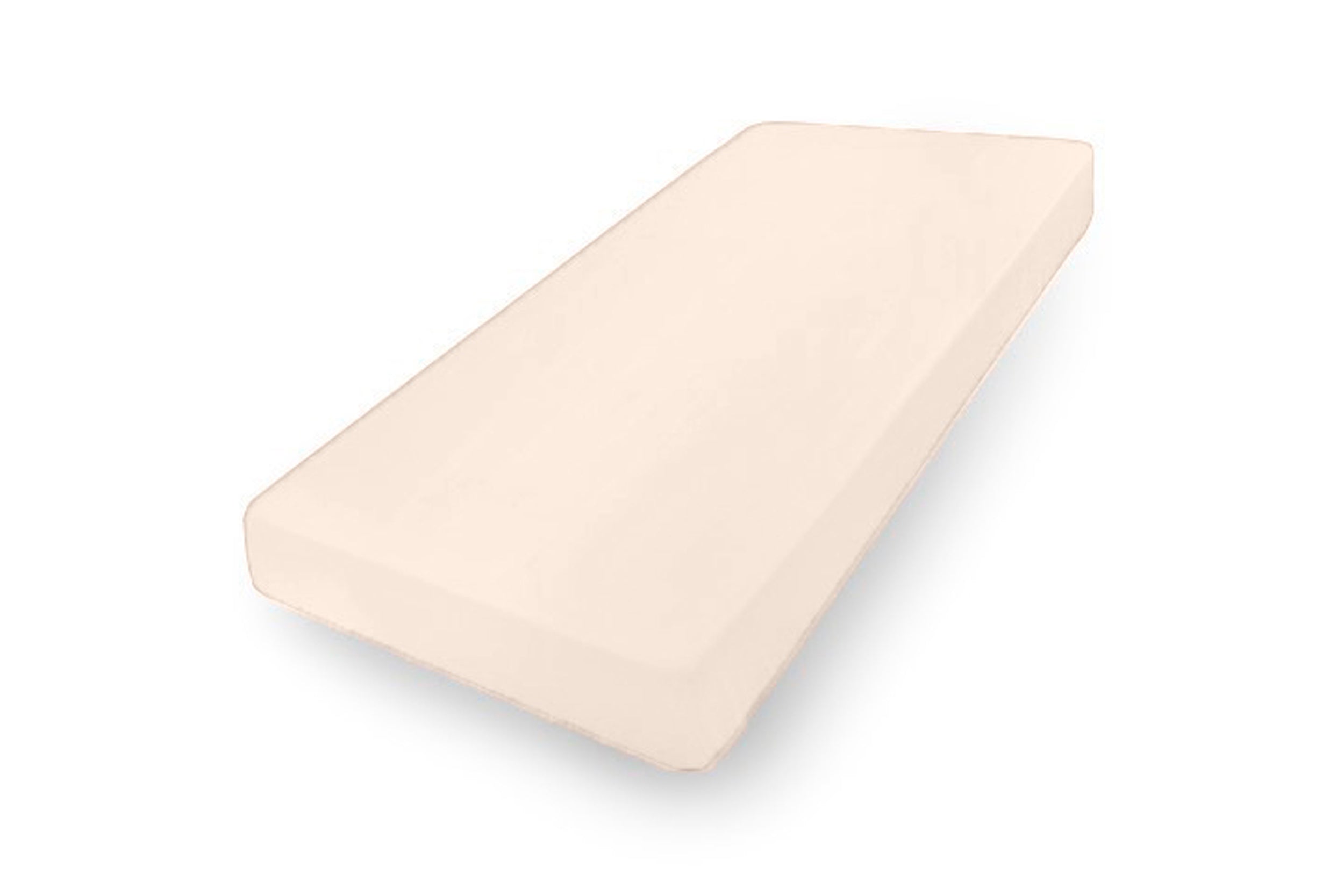 Prześcieradło jersey Herrent z gumą na materac 180x200 cm beżowe
