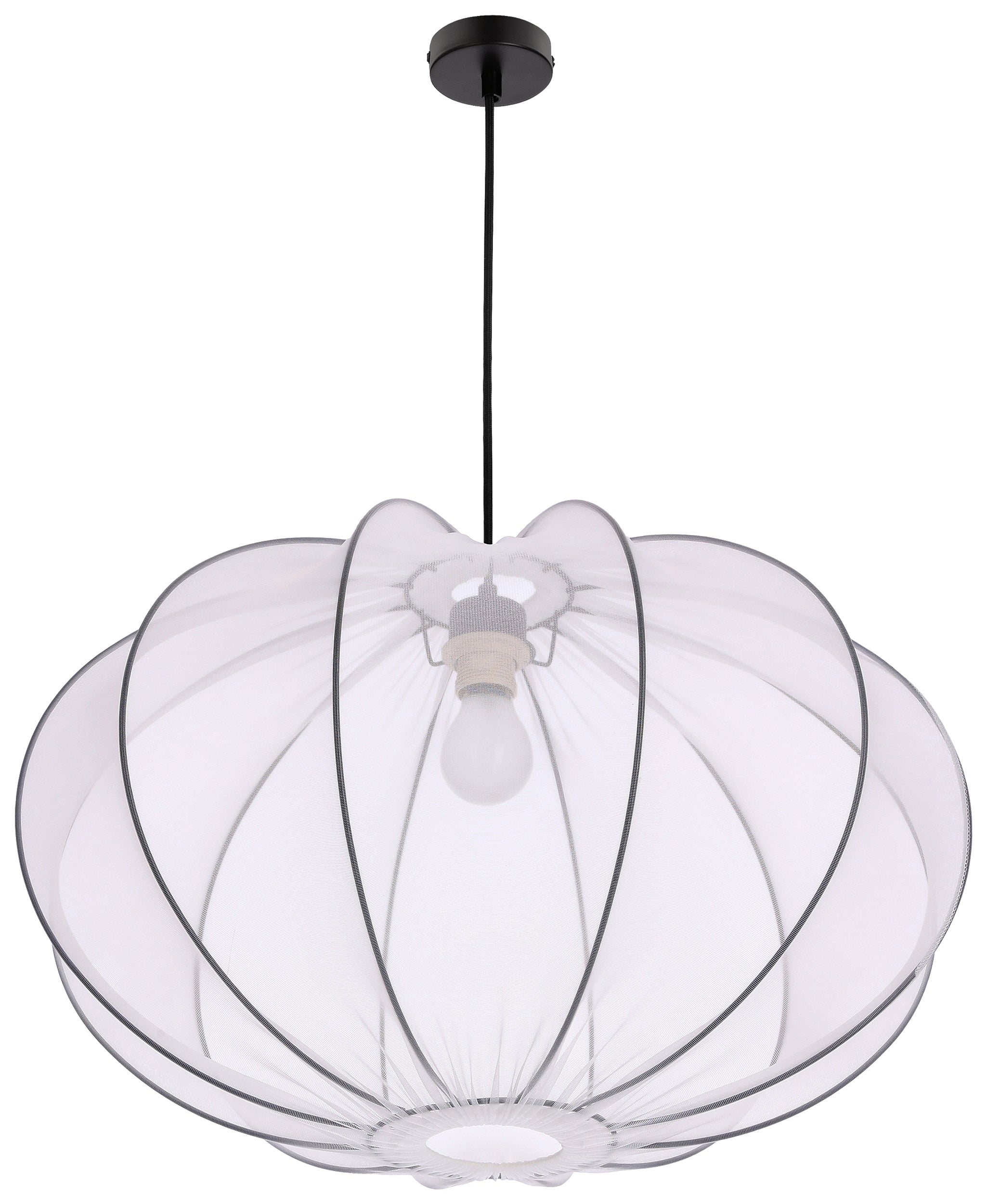 Lampa Wisząca Mellow 115 cm biała E27