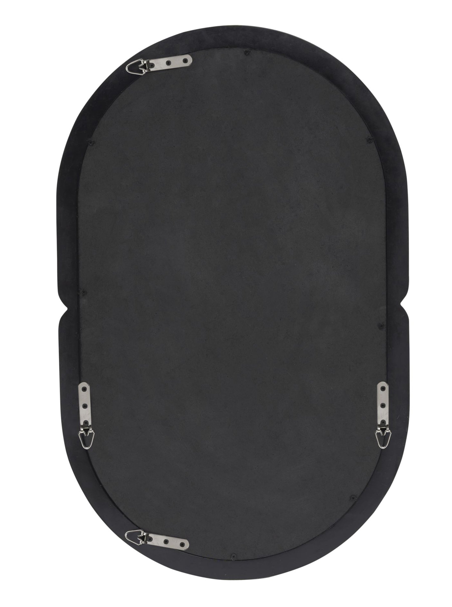 Lustro Noctiss 80x50 cm w czarnej ramie