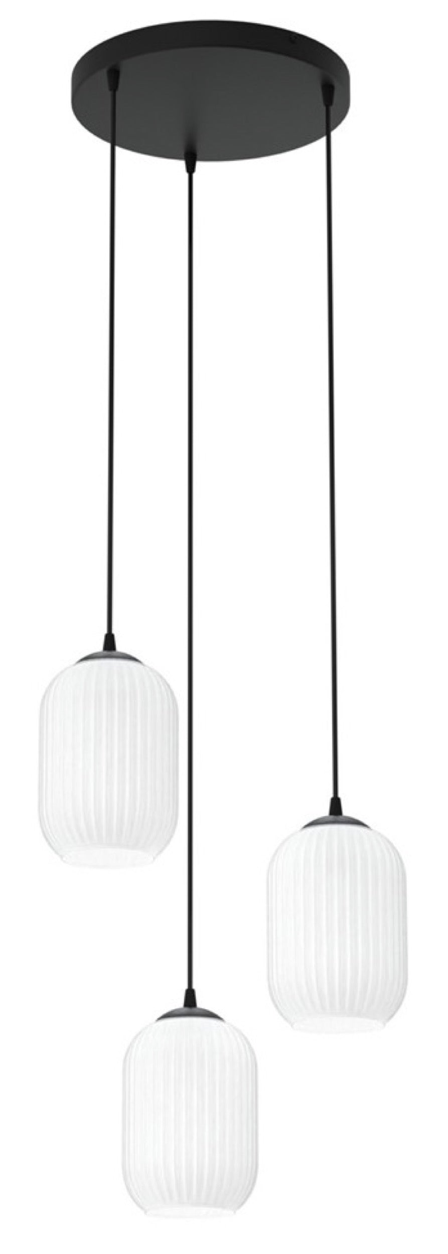 Lampa sufitowa Verdi IV x3 czarna