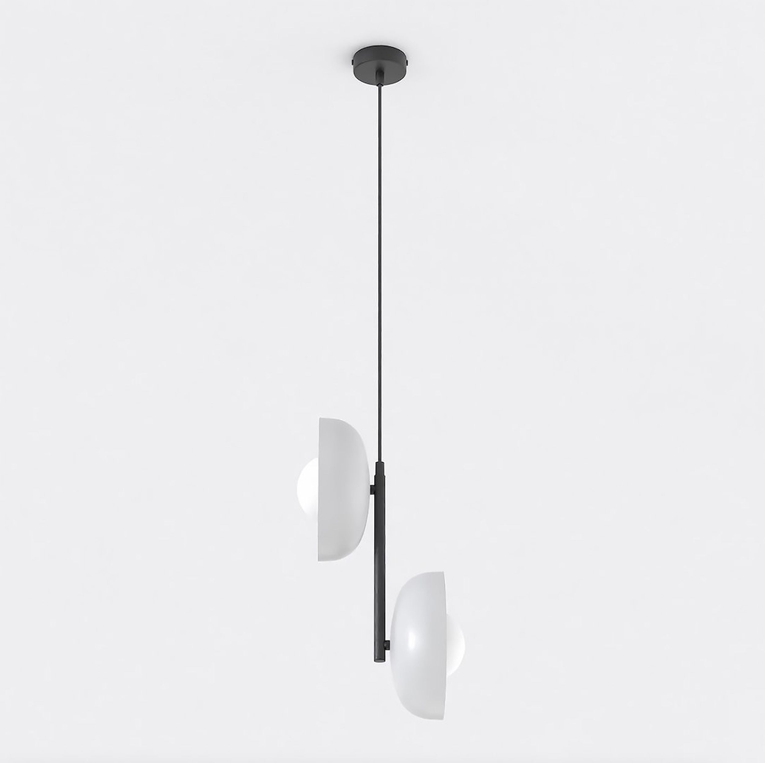 Lampa wisząca Vanila x2 ciepły szary