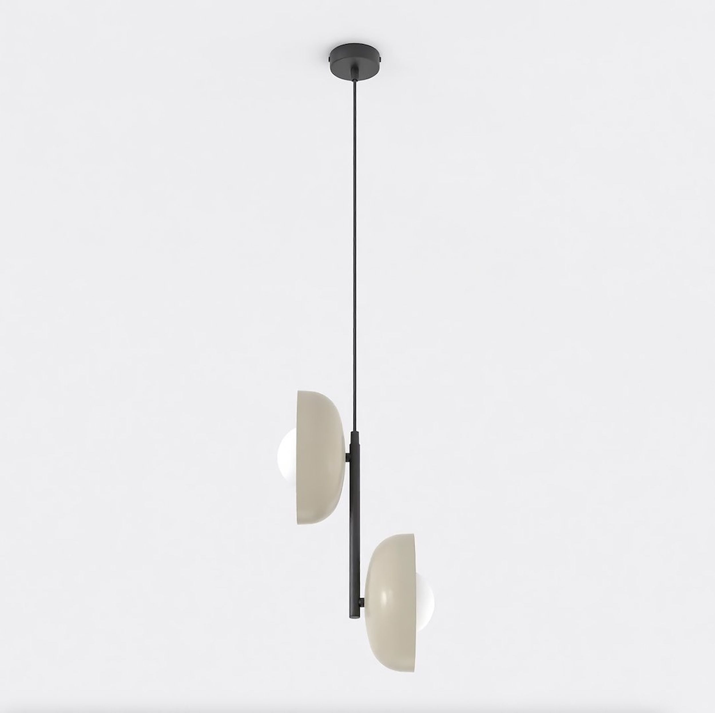 Lampa wisząca Vanila x2 mokka