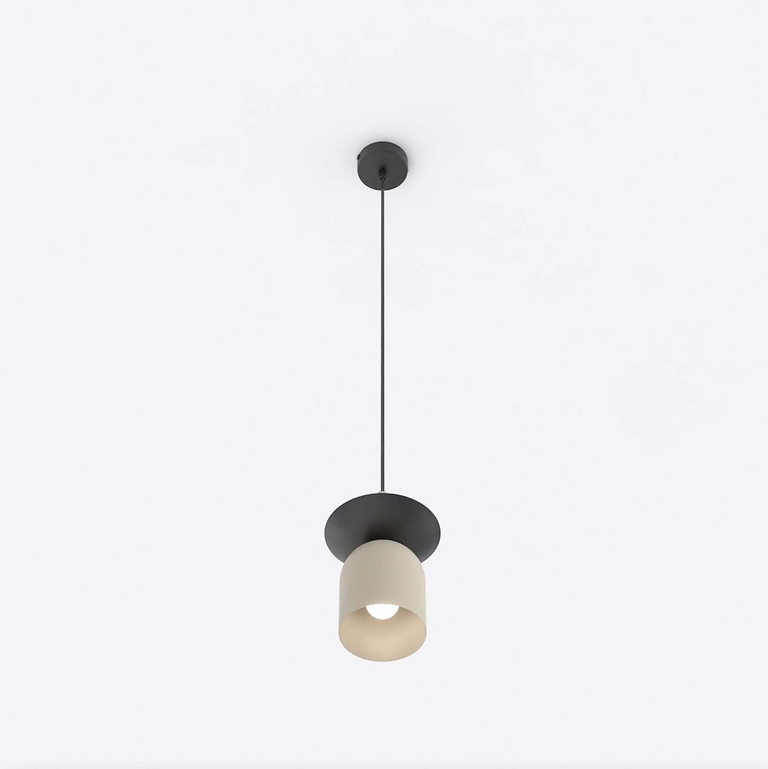 Lampa wisząca Ego czarny/mokka
