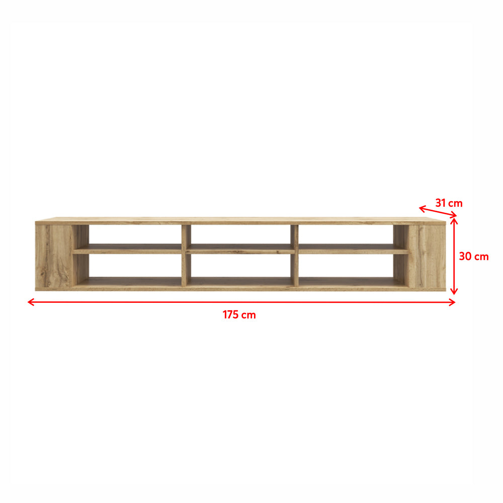 Szafka RTV Wall 175 cm Dąb wotan