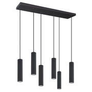 Lampa wisząca Smart Ivar 6L czarna LED barwa neutralna