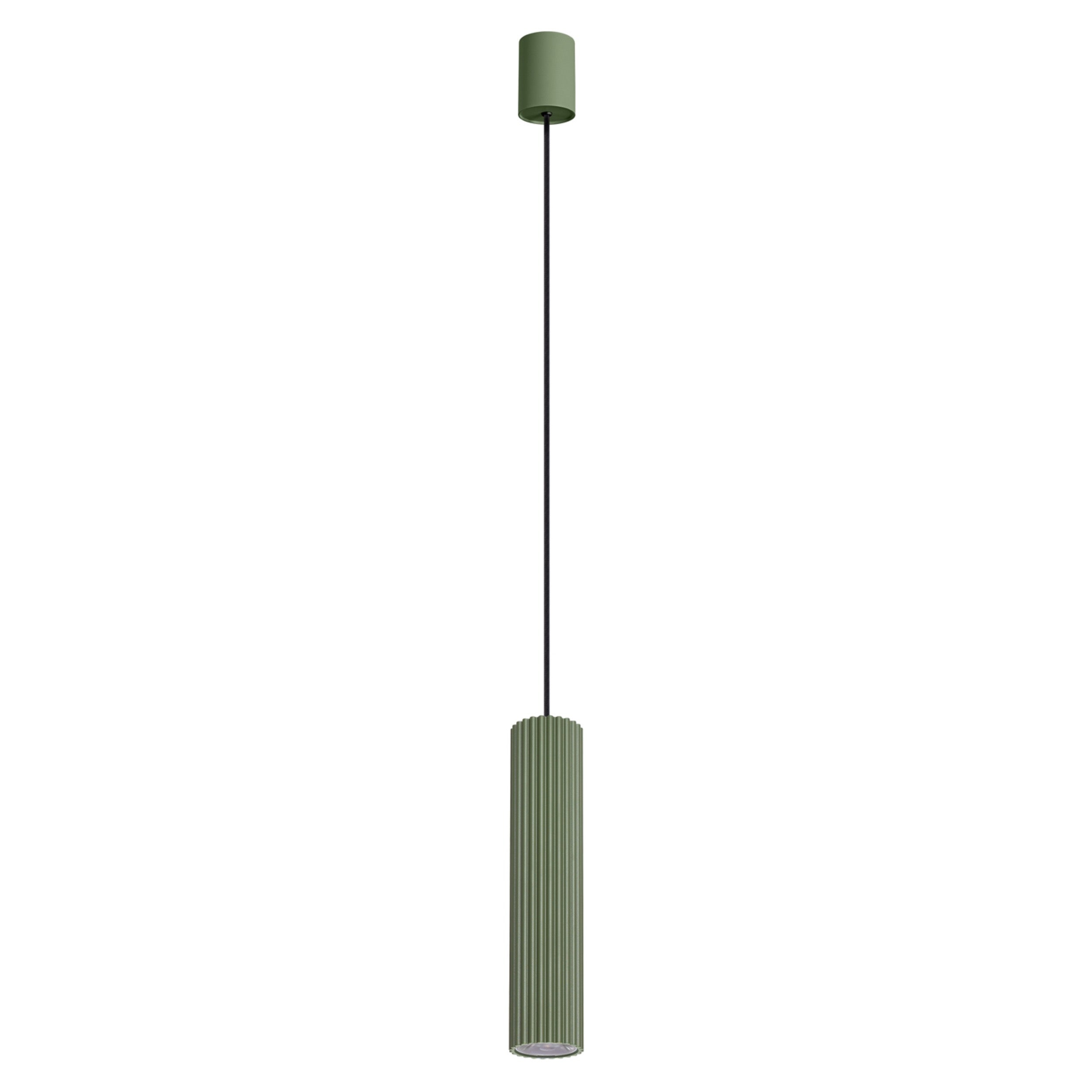 Lampa wisząca Smart Ivar 1 zielona oliwka LED barwa neutralna