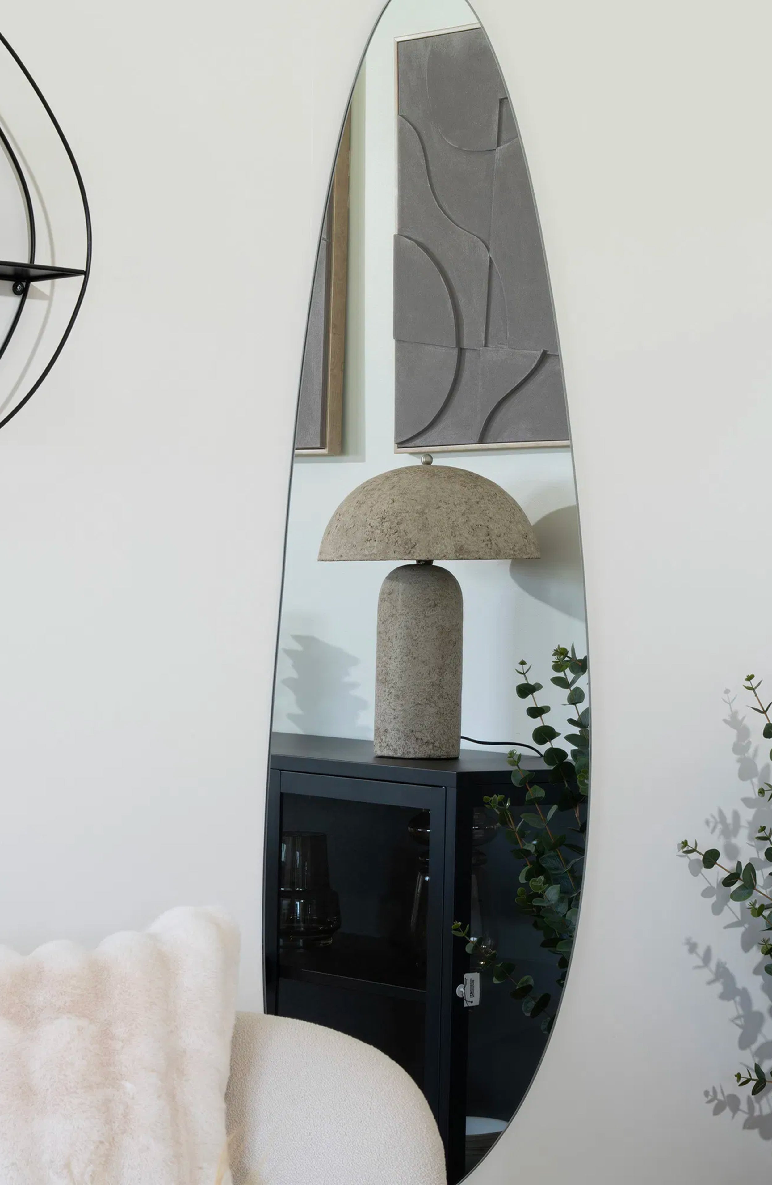 Lampa stołowa Astley beżowa