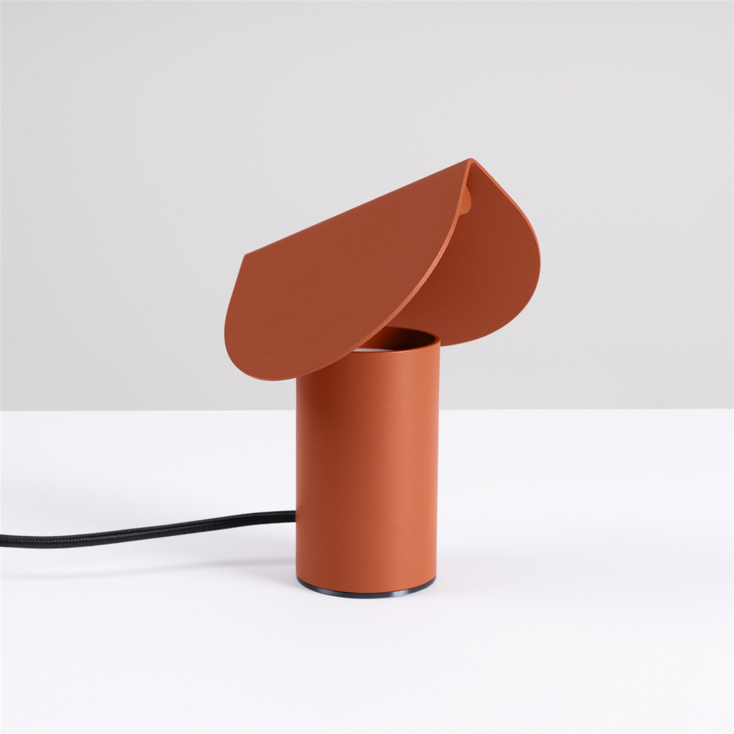 Lampa stołowa Biscuit LED ochra czerwona