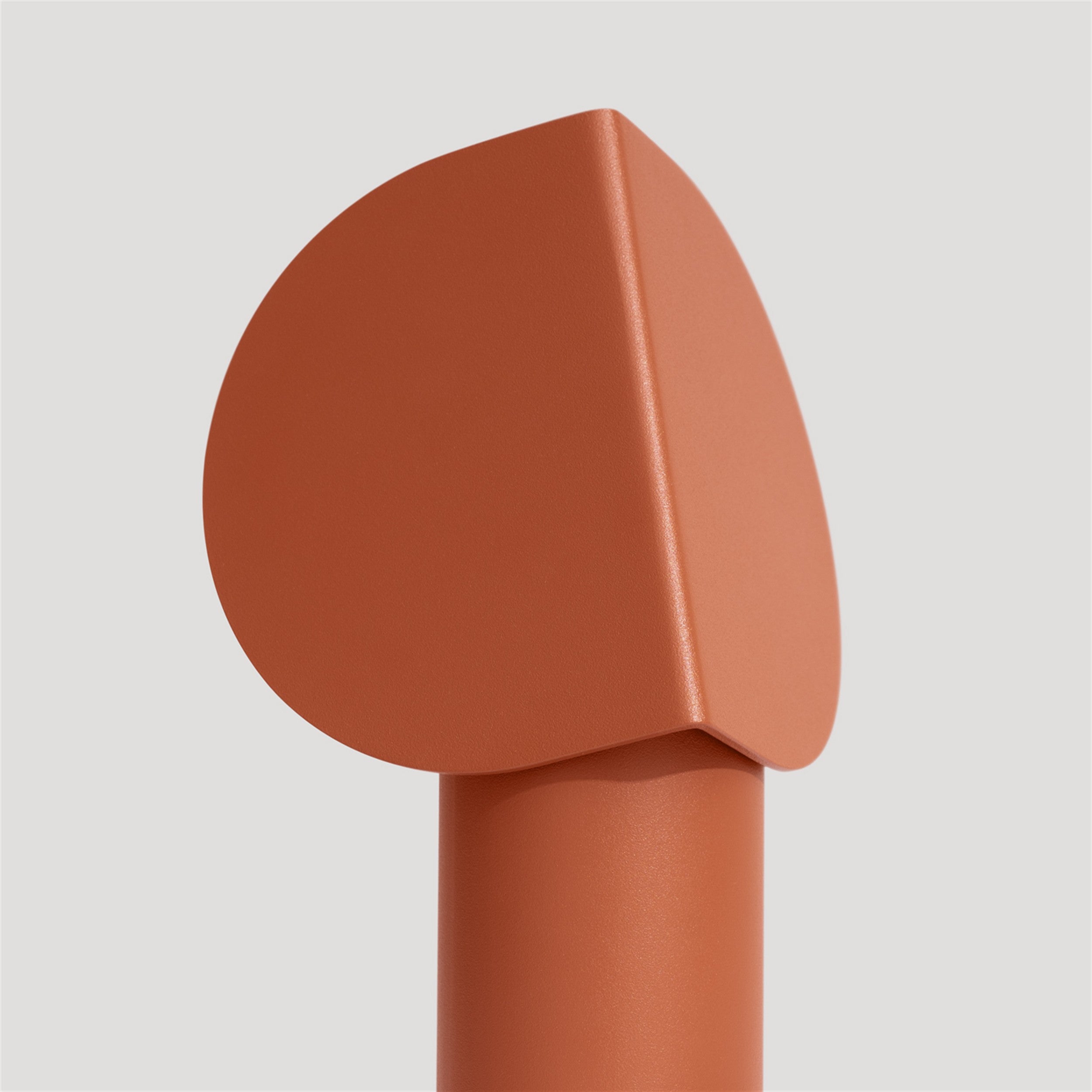 Lampa stołowa Biscuit LED ochra czerwona