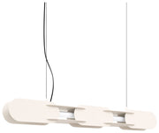 Lampa wisząca Chain 91 cm LED beżowa