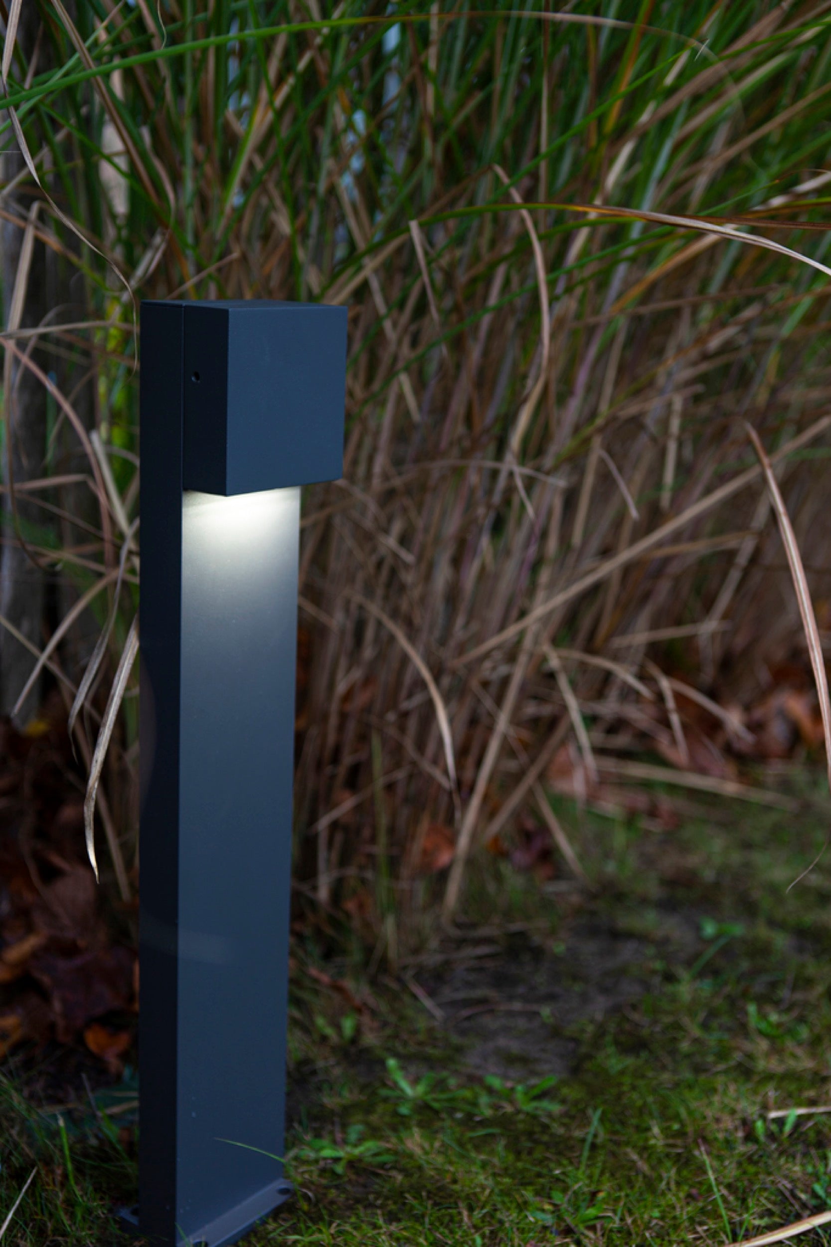 Lampa ogrodowa Gemini LED antracytowa