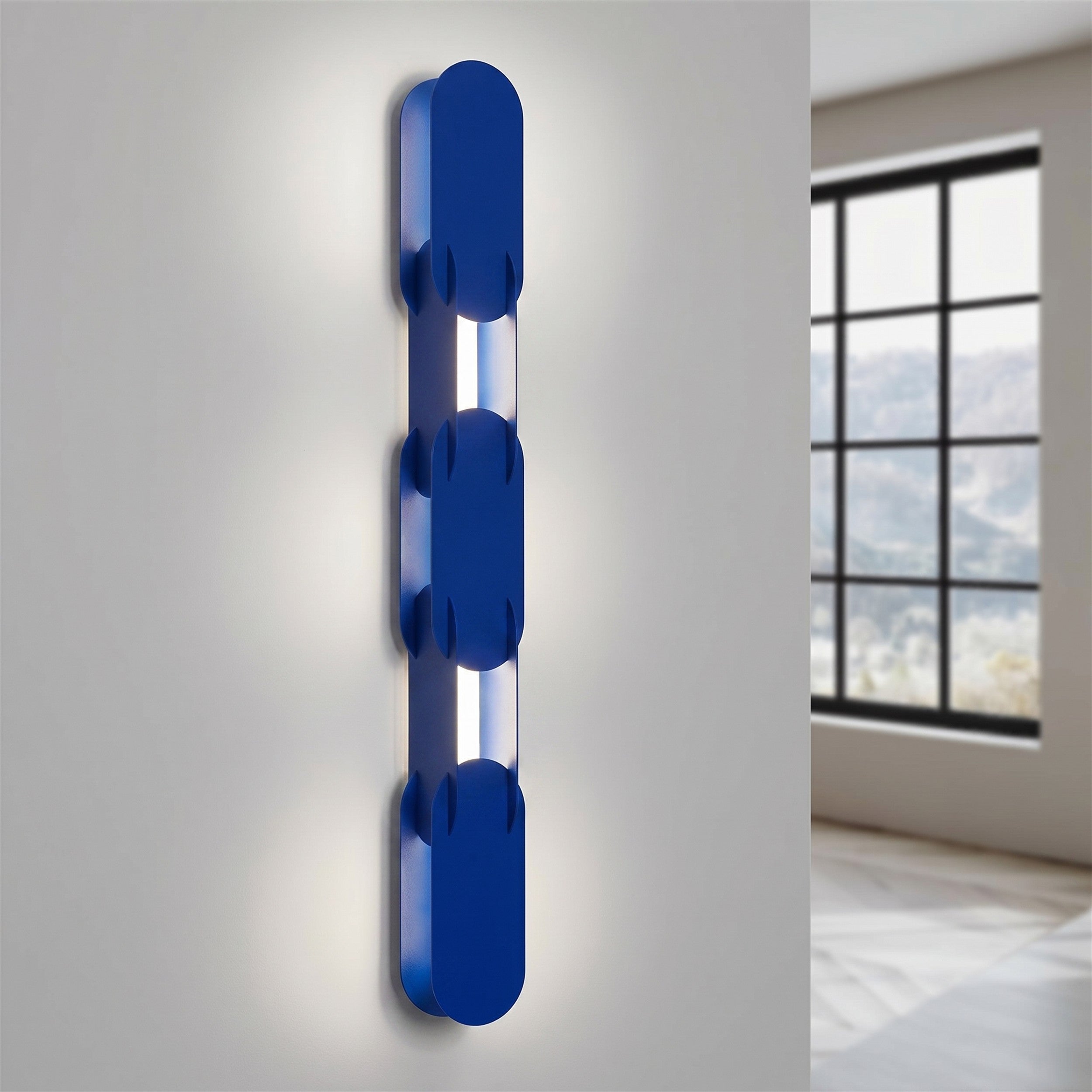 Kinkiet Chain 91 cm LED ultramaryna