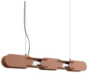 Lampa wisząca Chain 91 cm LED mocca