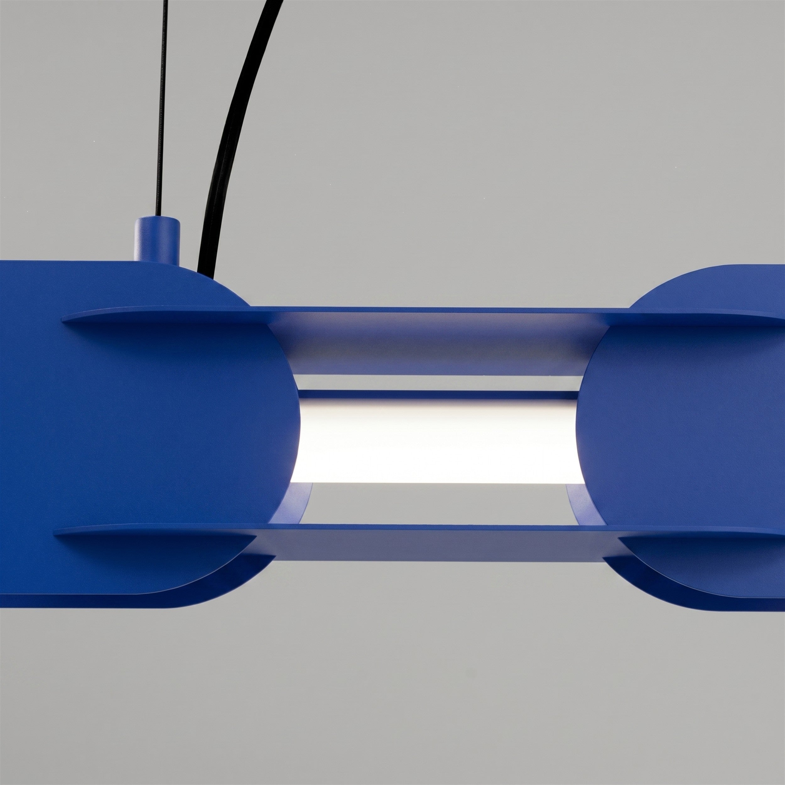 Lampa wisząca Chain 91 cm LED ultramaryna