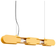 Lampa wisząca Chain 91 cm LED żółta