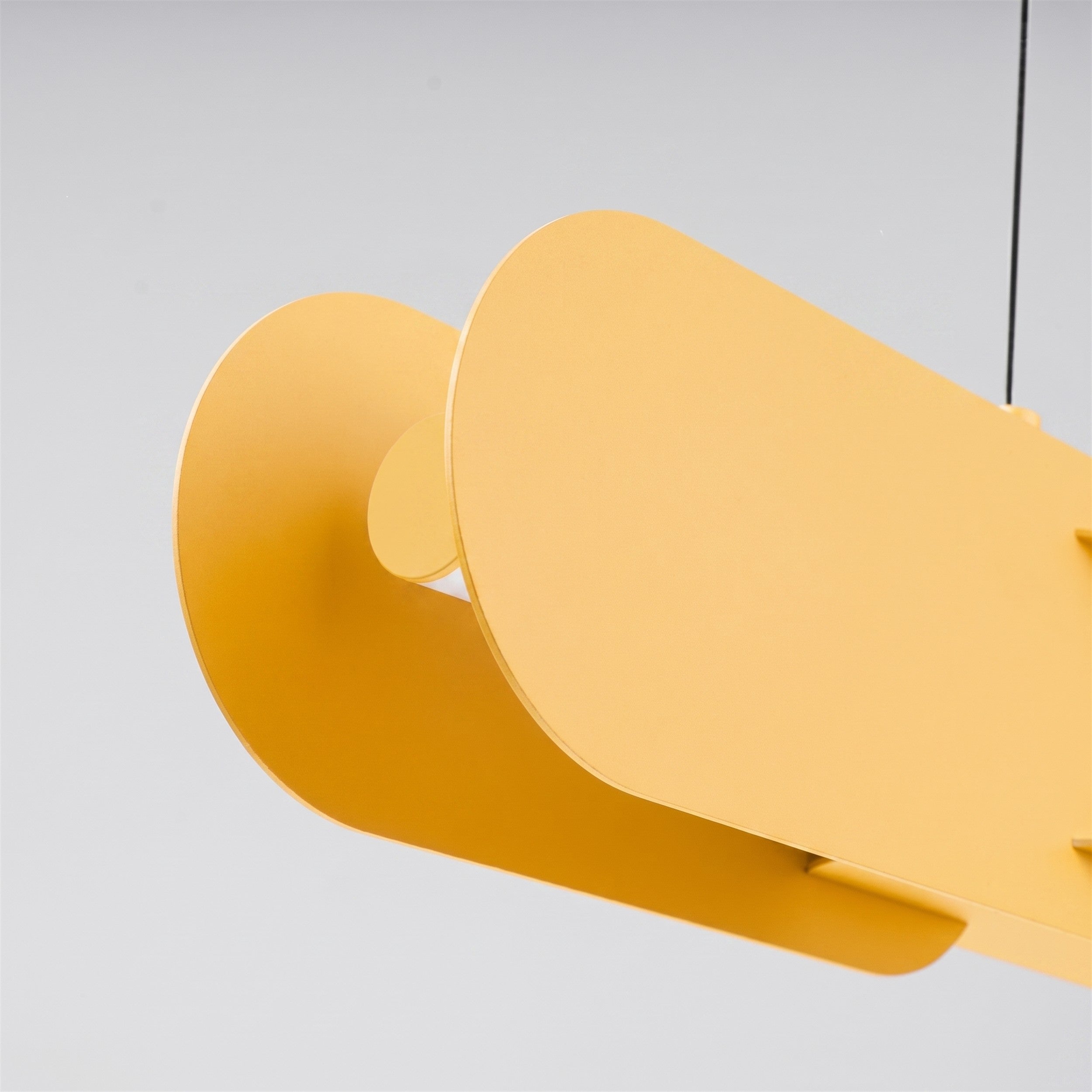 Lampa wisząca Chain 91 cm LED żółta