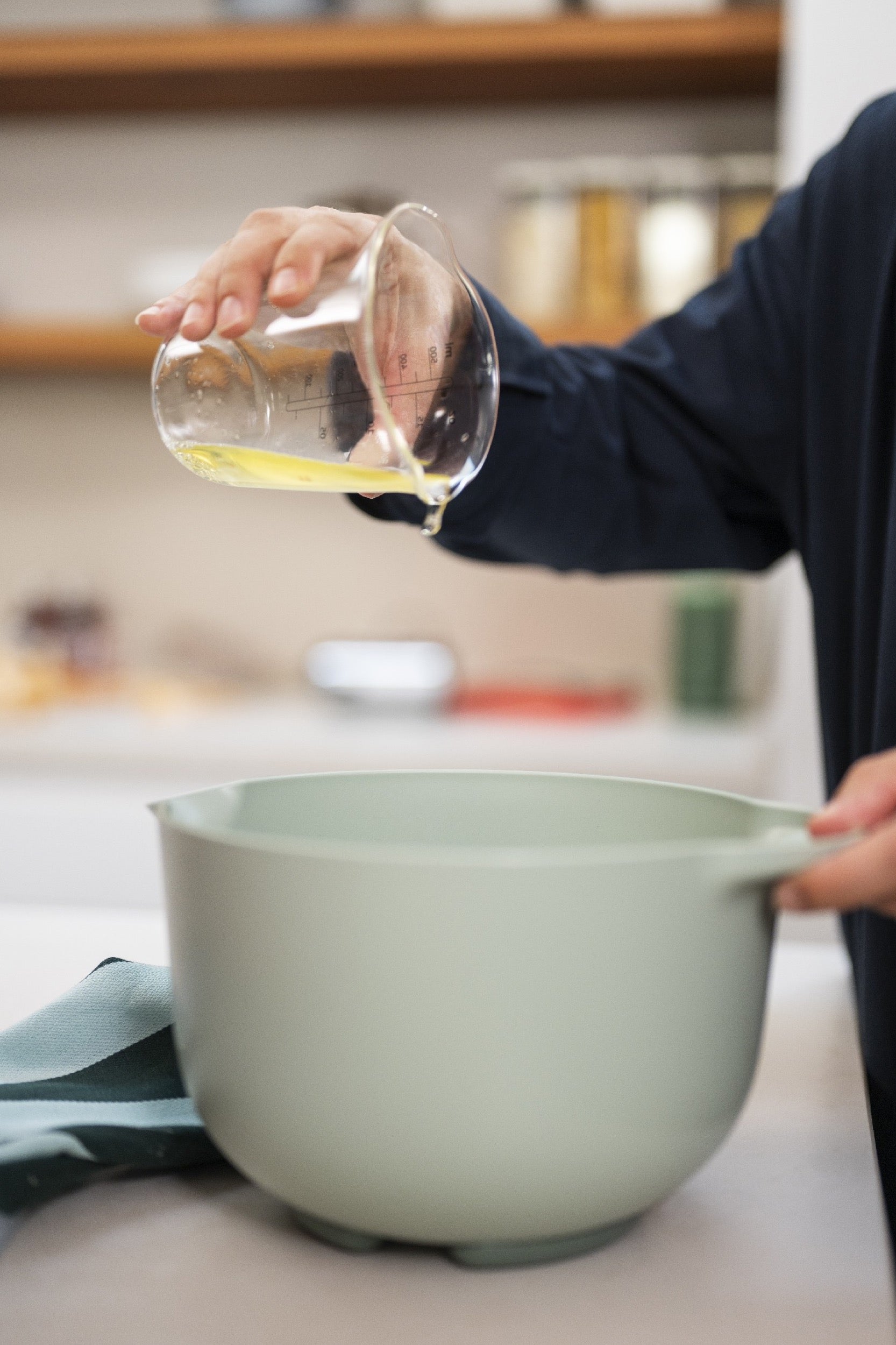 Dzbanek z miarką i pokrywką Chef It 500 ml zielony