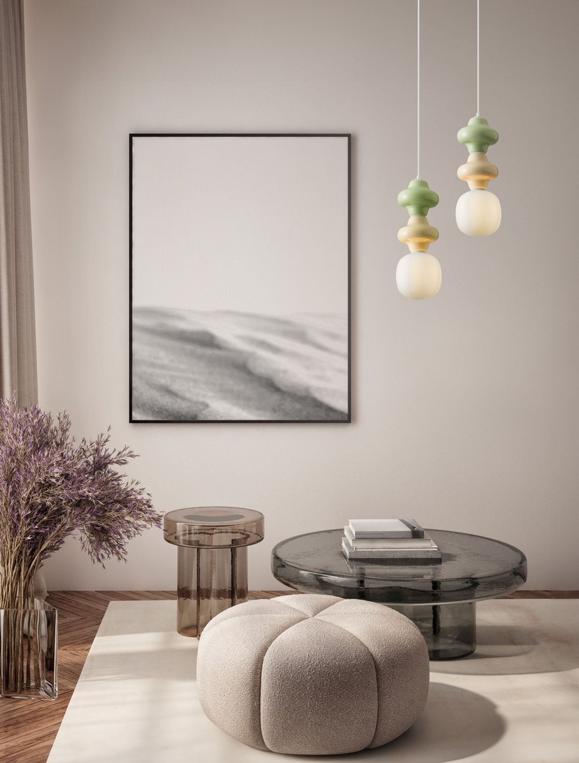 Lampa wisząca Parive II wielokolorowa