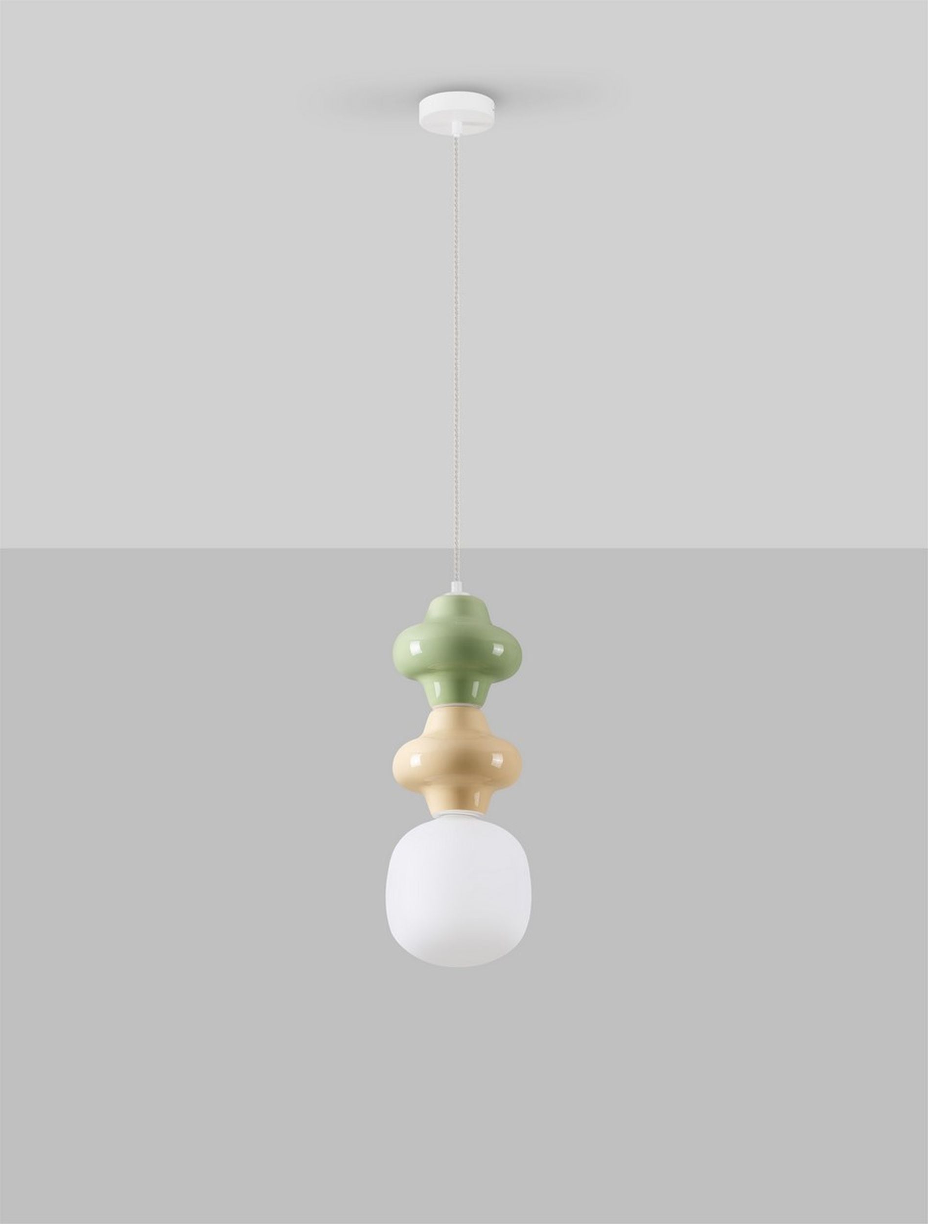 Lampa wisząca Parive II wielokolorowa