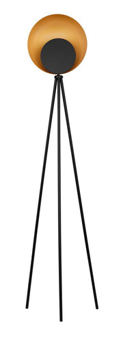 Lampa podłogowa Valoan LED złoto-czarna