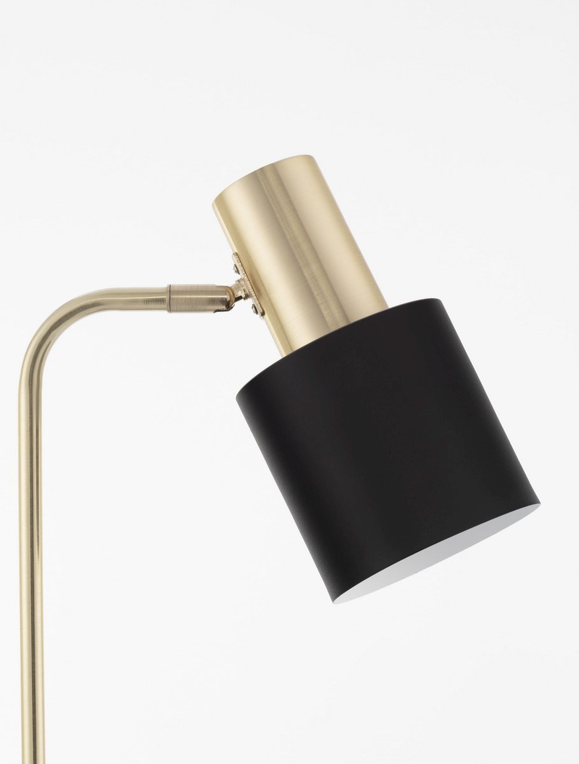 Lampa podłogowa Chilley czarno-złota