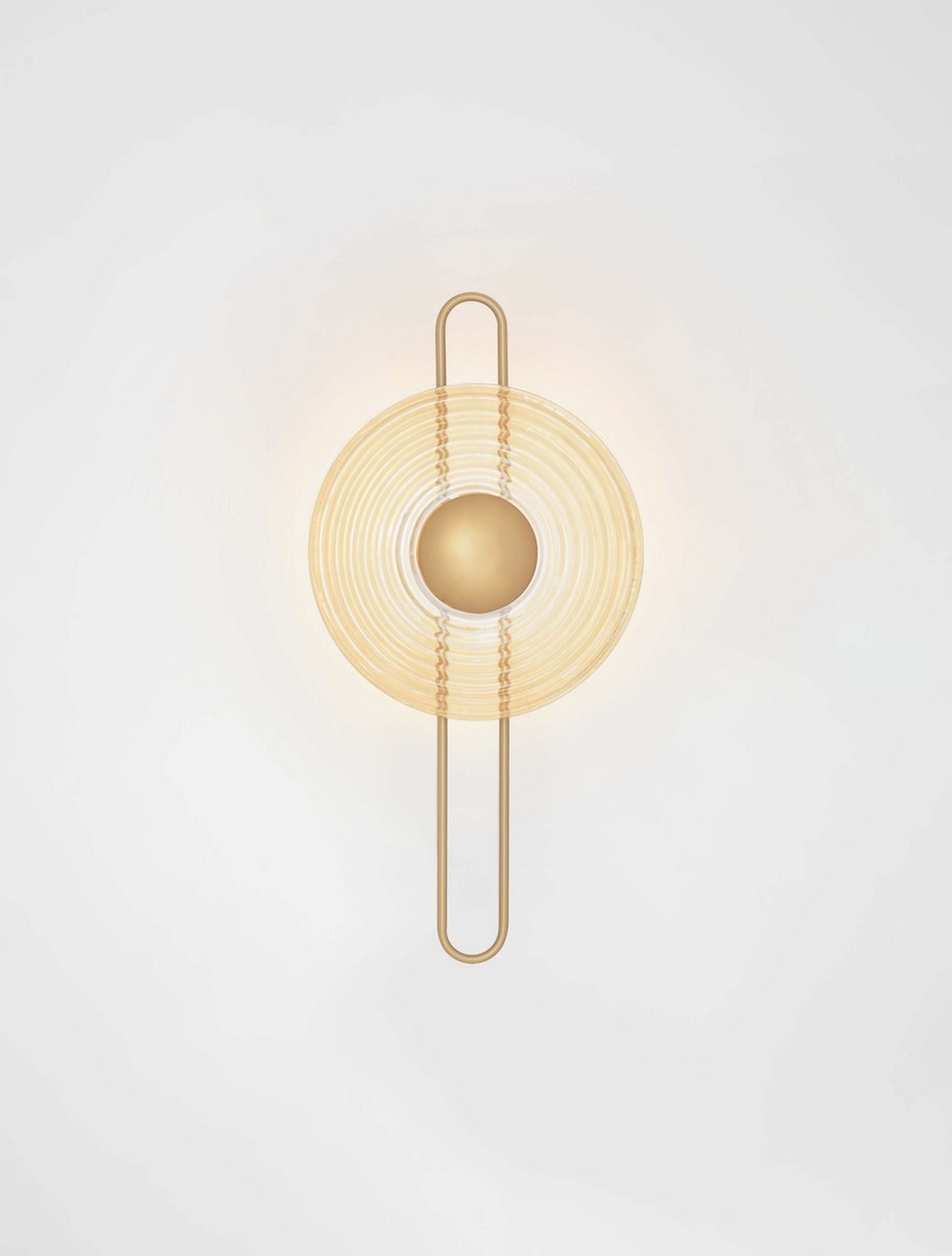 Kinkiet Ollique LED 60 cm złoty
