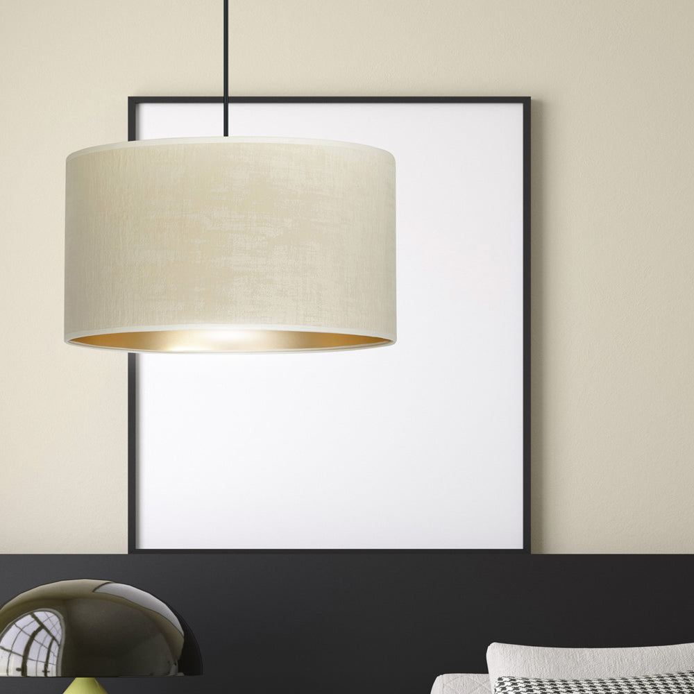 Lampa wisząca Hellid średnica 35 cm biała