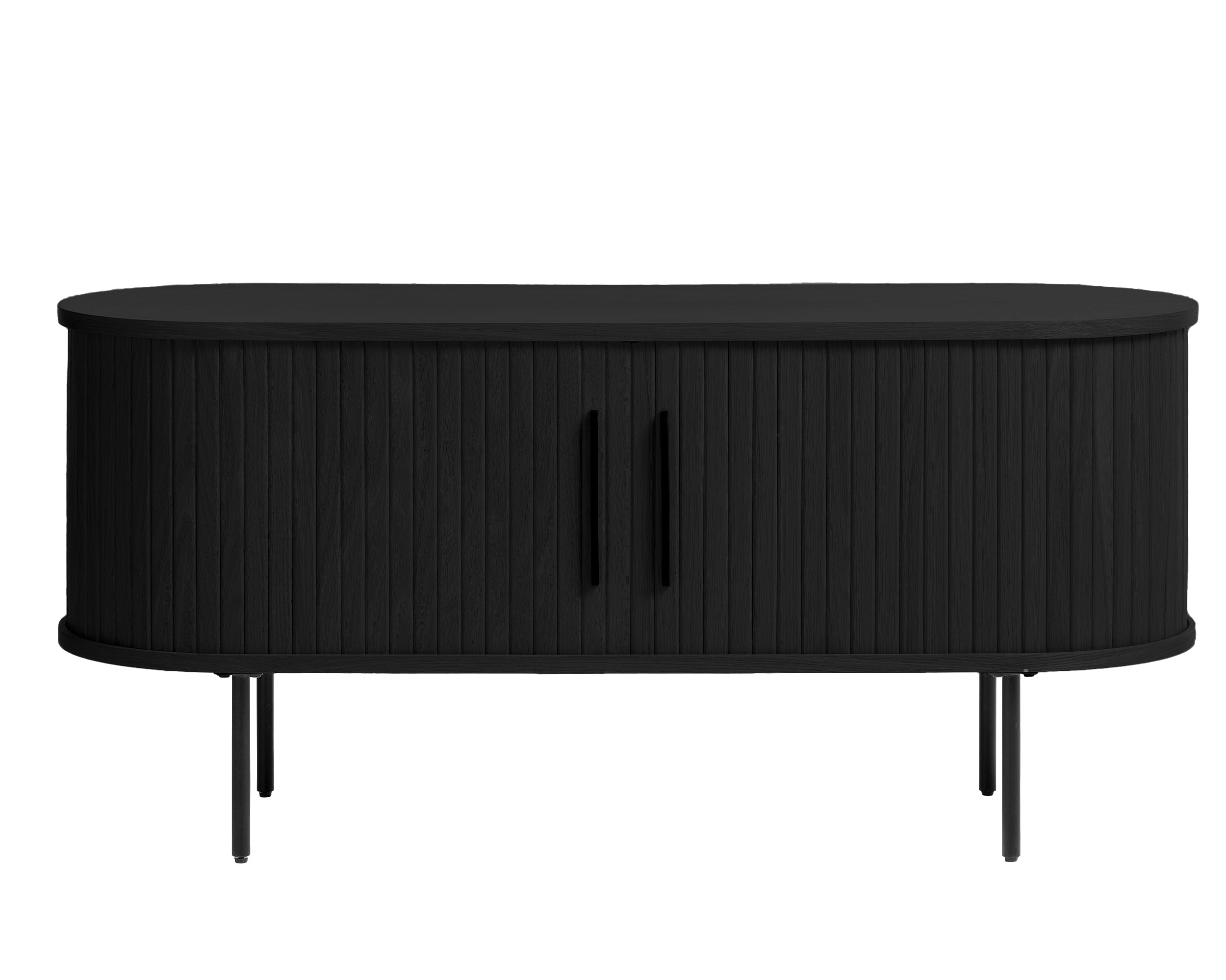 Szafka RTV Gativel 120 cm dąb czarny