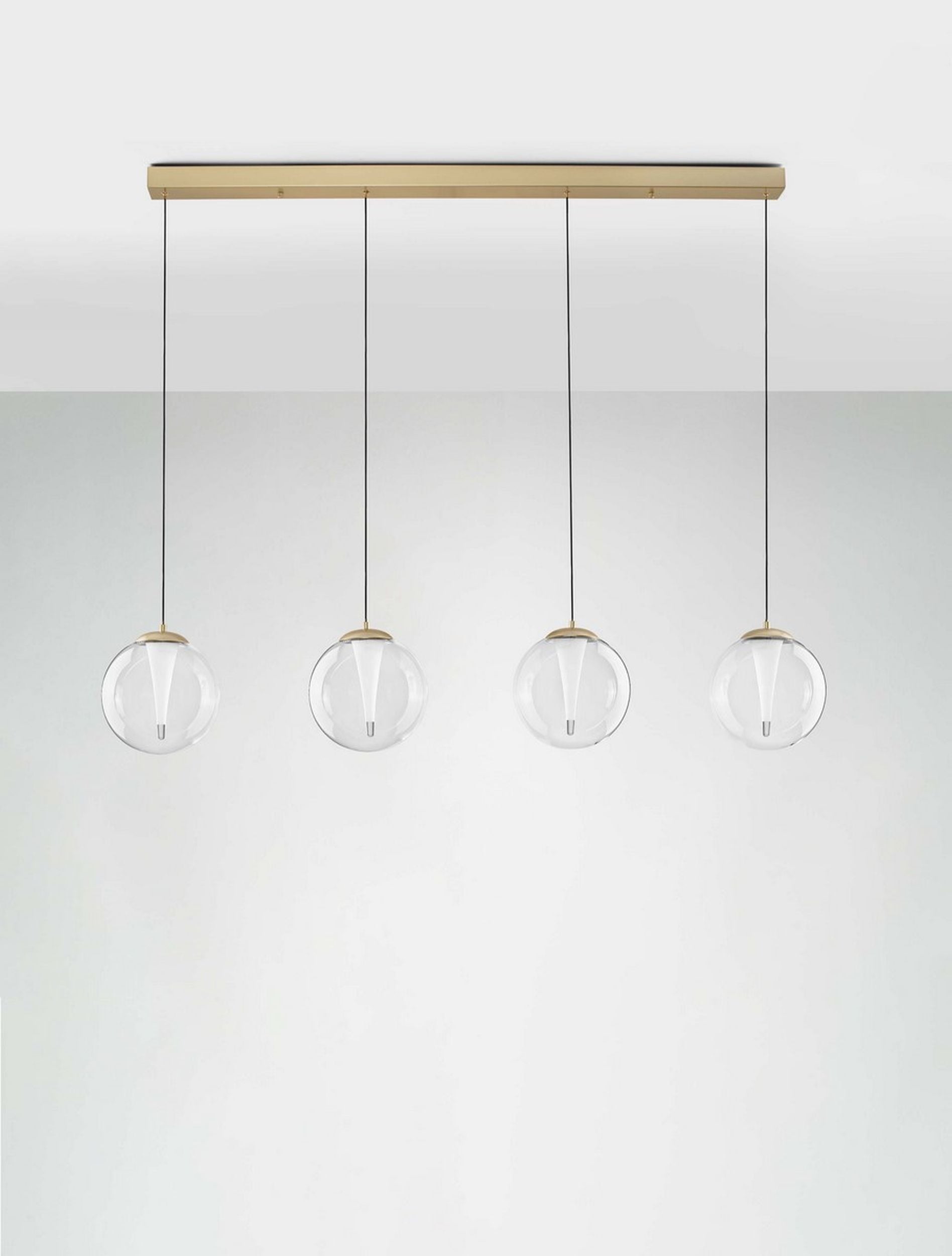 Lampa wisząca Eviline LED x4 złota