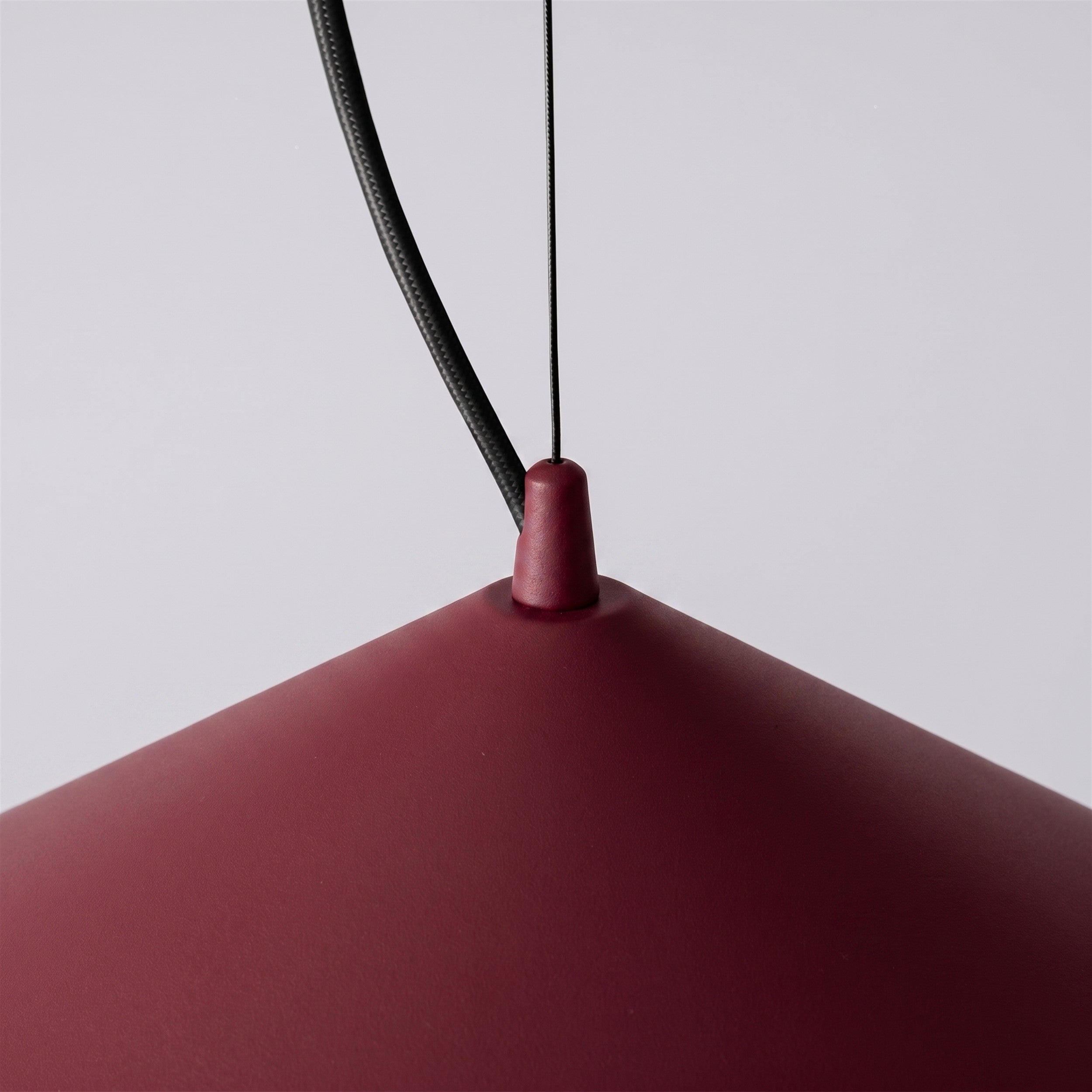 Lampa wisząca Fint LED burgund