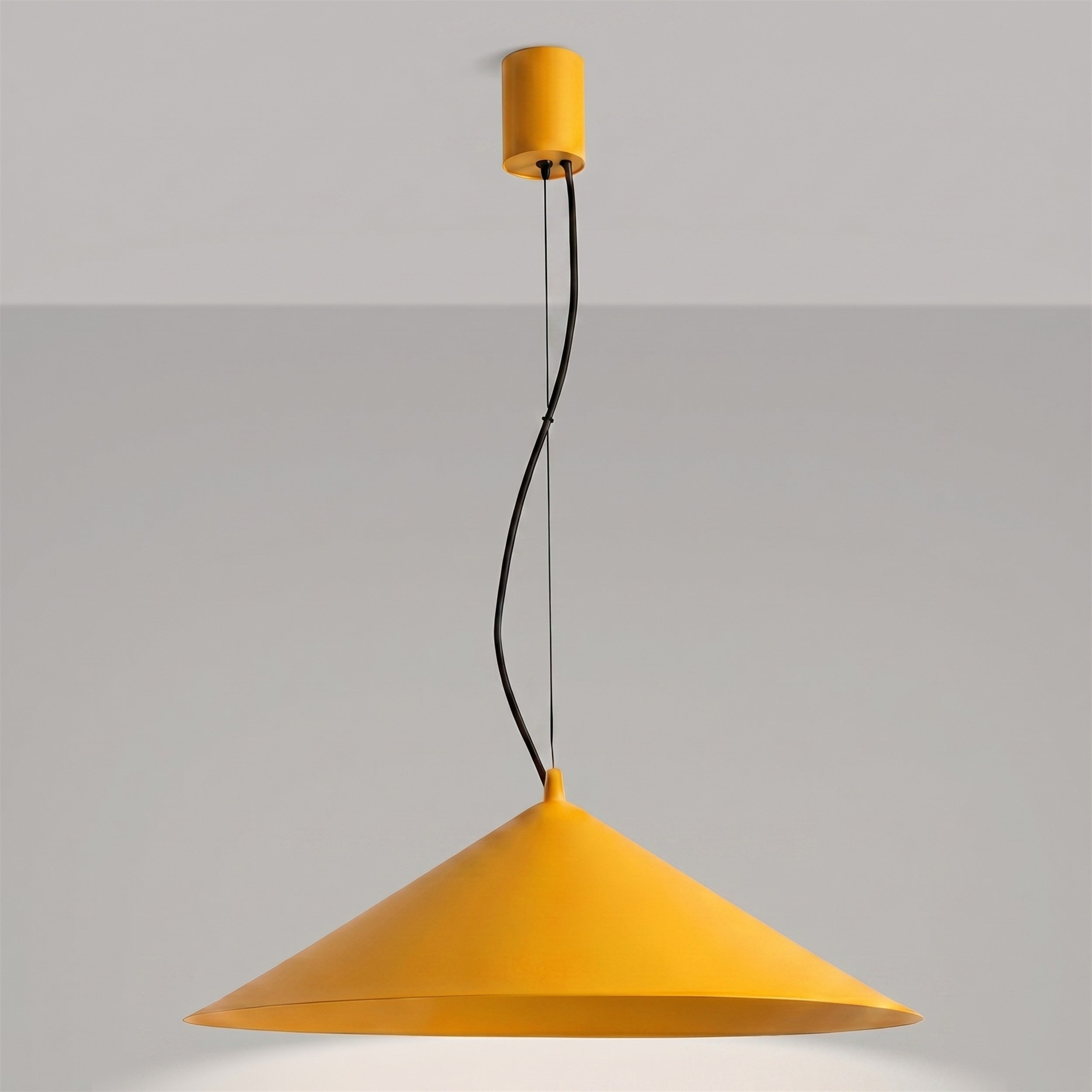 Lampa wisząca Fint LED żółta