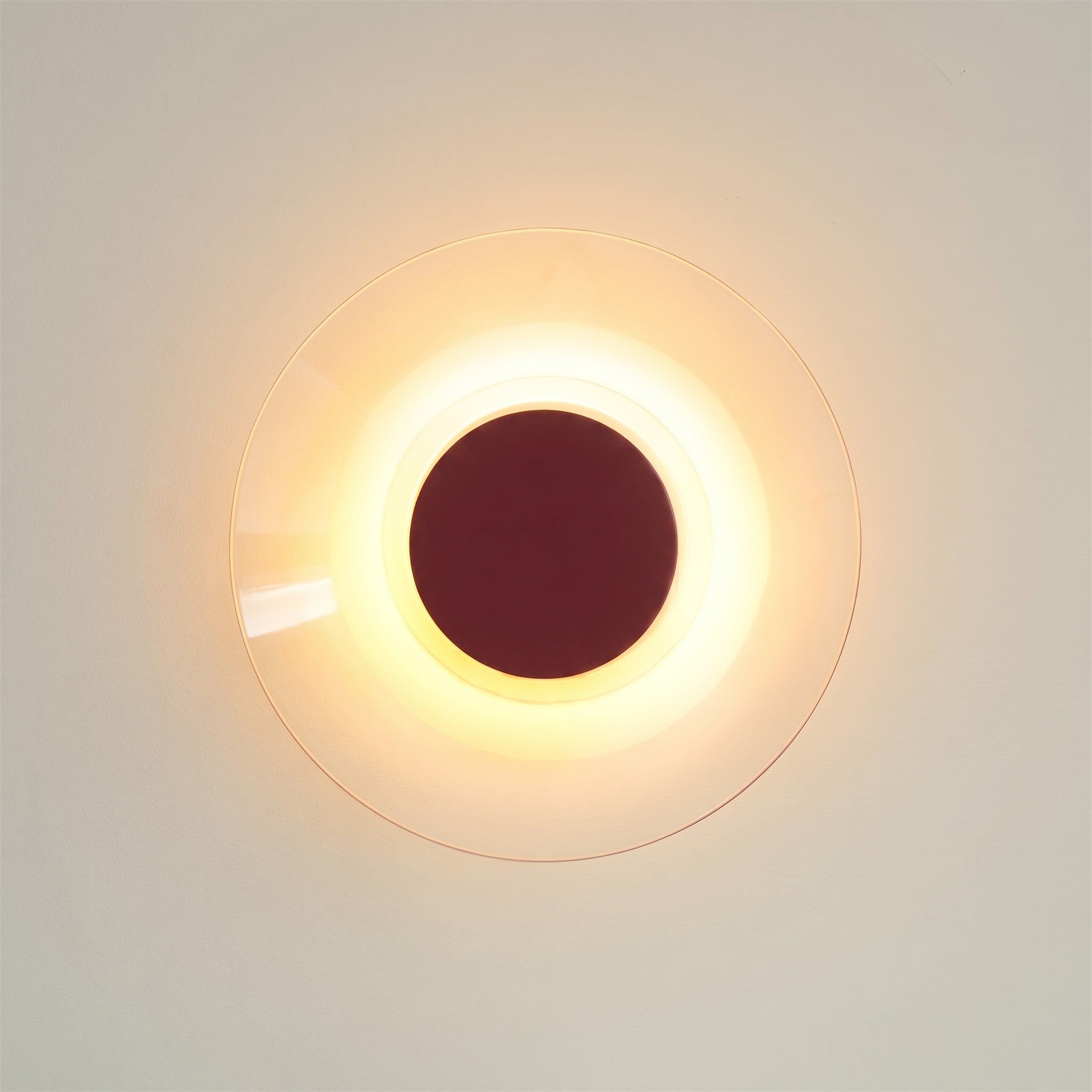 Kinkiet Astro LED burgund