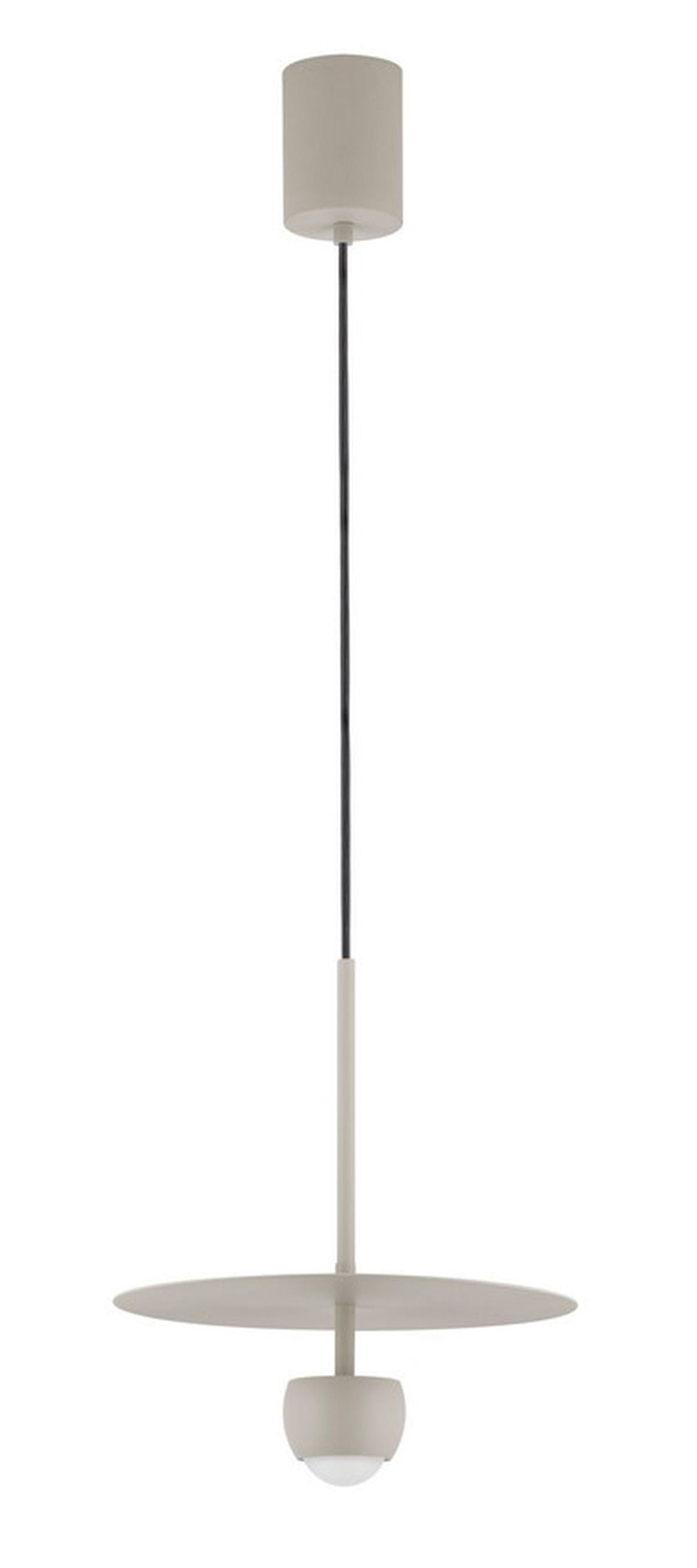 Lampa wisząca Burgens LED beżowa