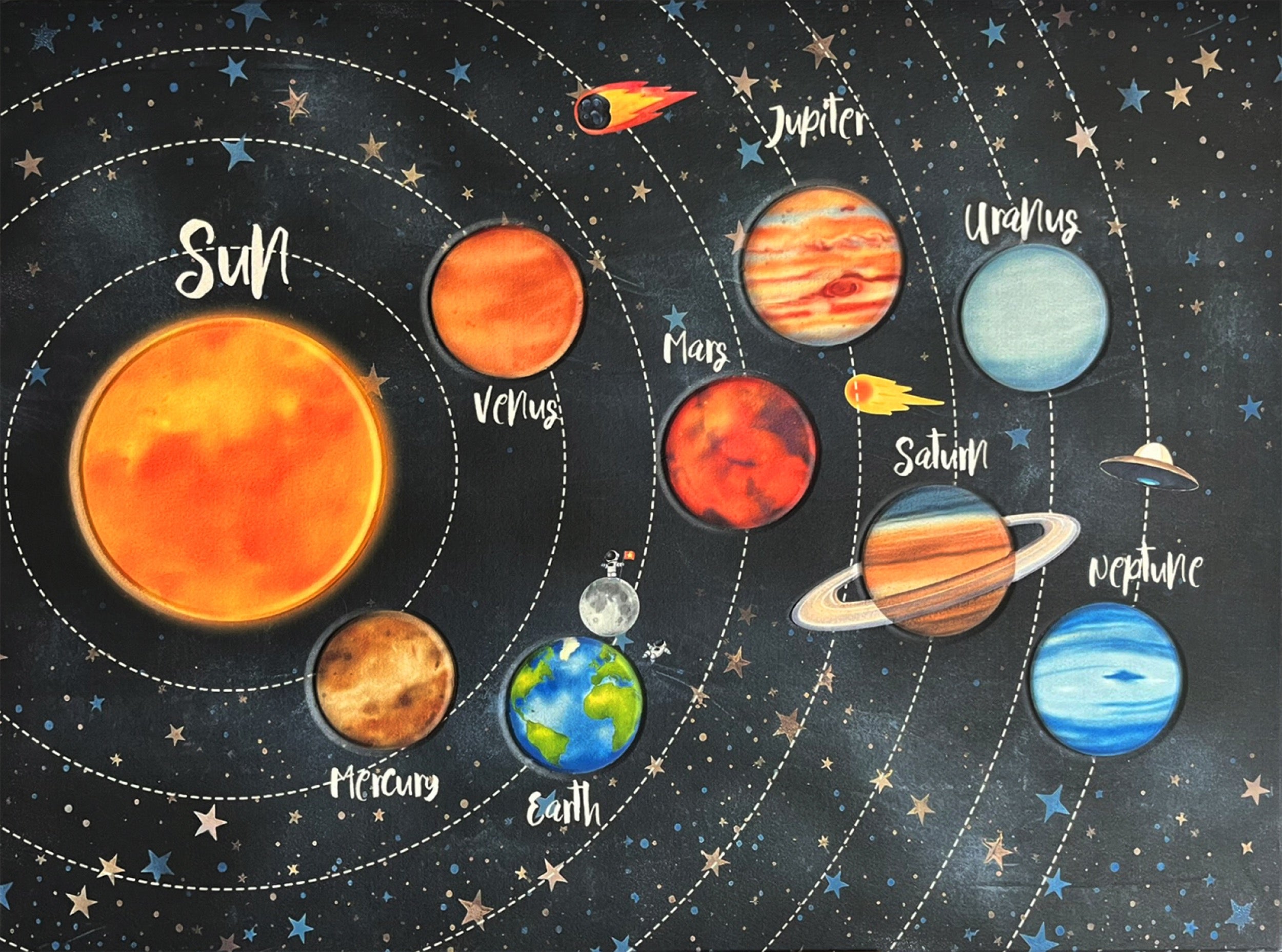 Obraz akustyczny Universe 90x60 cm
