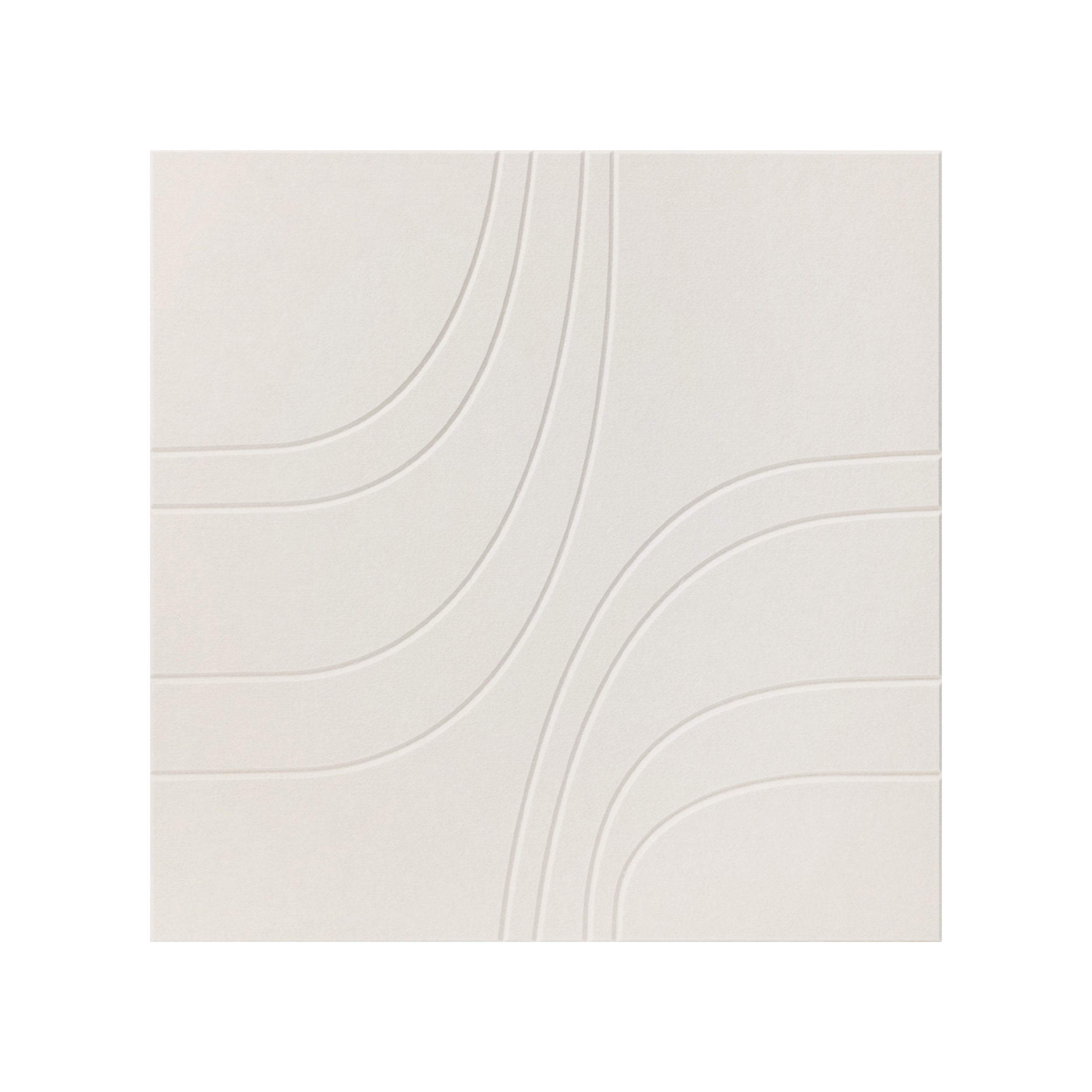 Zestaw paneli akustycznych frezowanych 2 sztuki Waves 60x60 cm