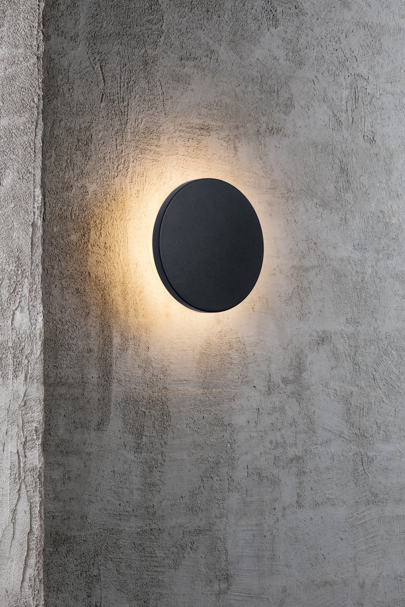 Kinkiet Artego Round LED czarny IP54