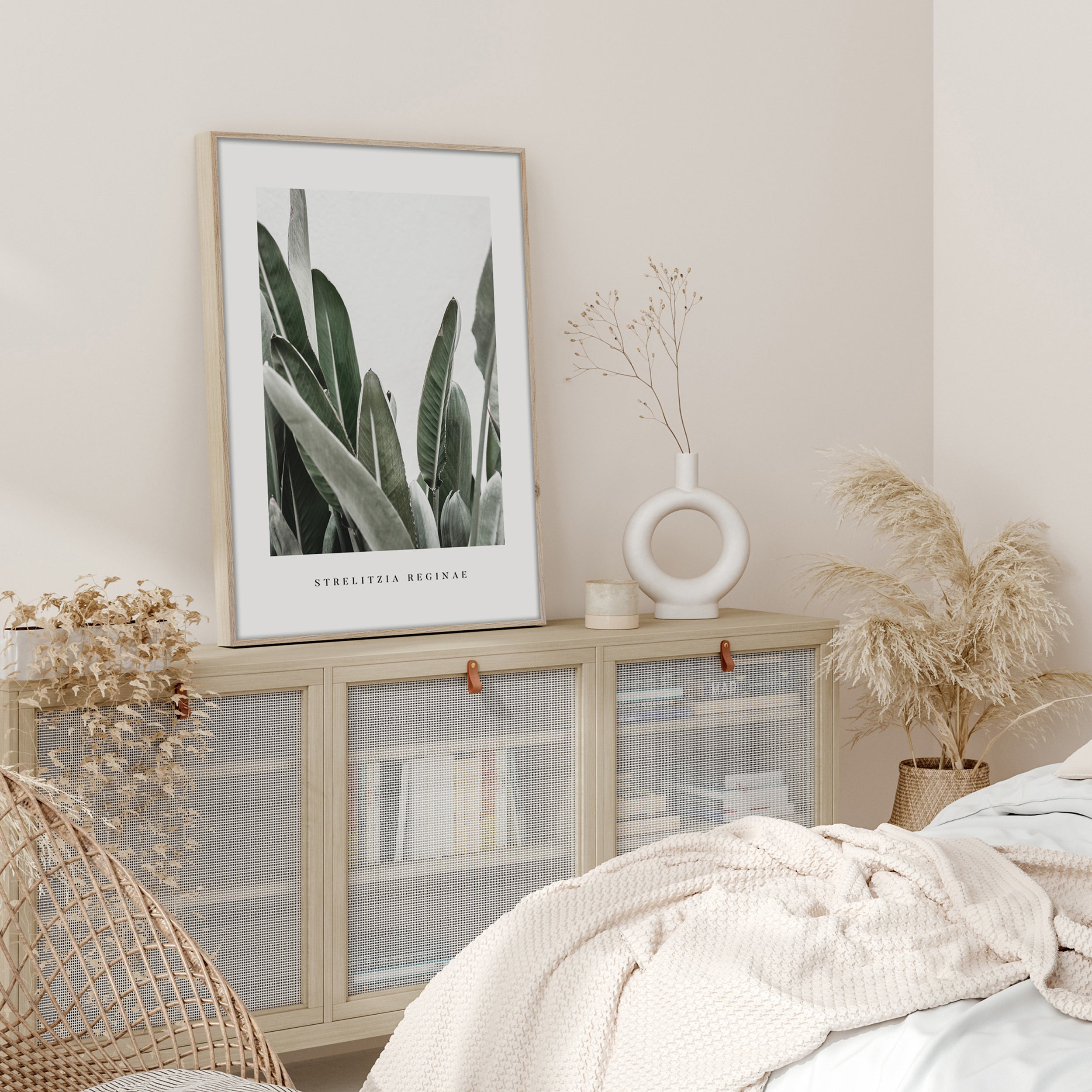Obraz w ramie Strelitizia 70x50 cm