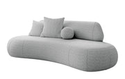 Sofa trzyosobowa Balme jasnoszara boucle