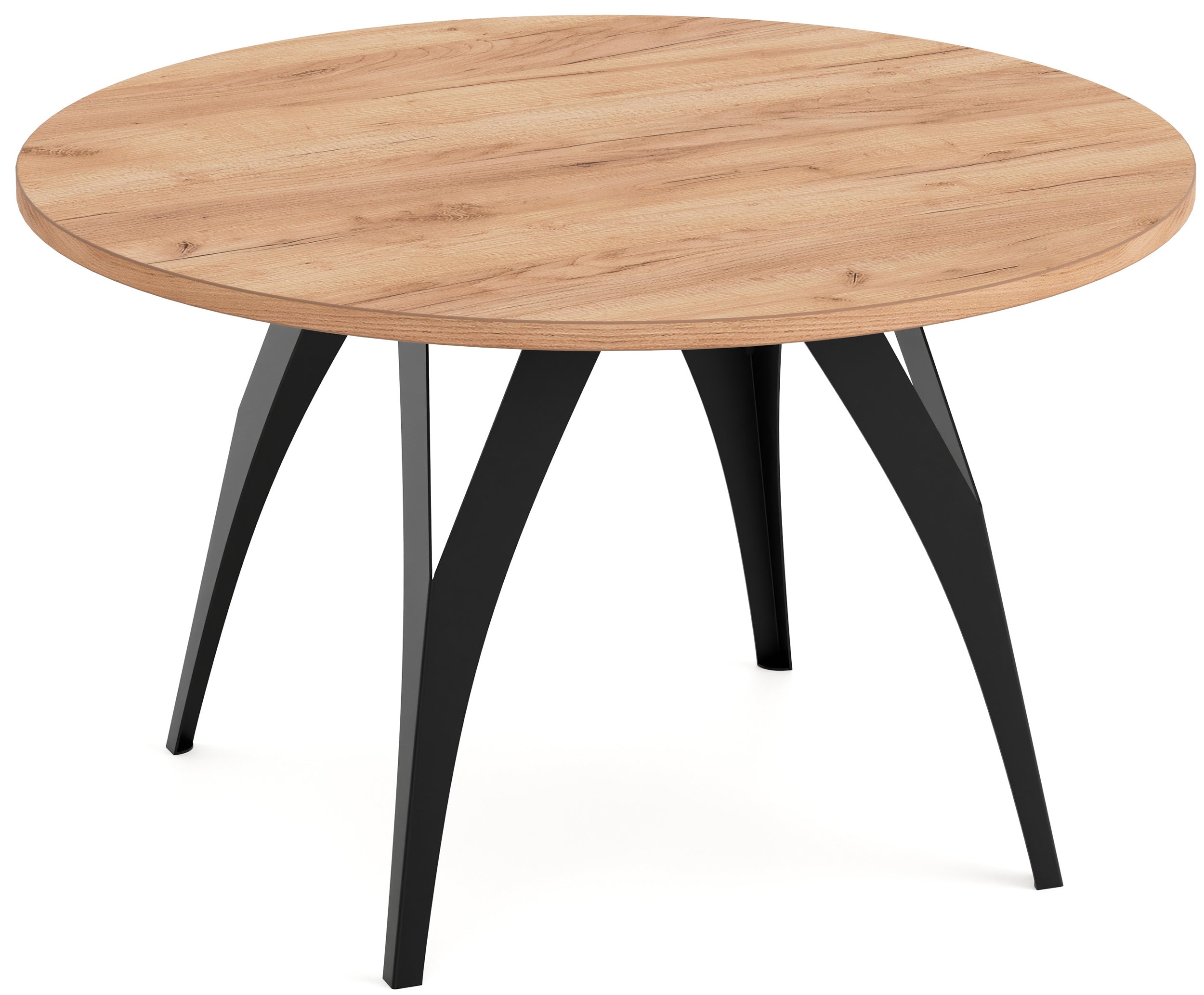 Stolik kawowy Mornize okrągły 75 cm Dąb Craft