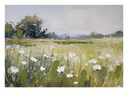 Obraz z ręcznie malowanymi elementami Bloomfield 100x70 cm