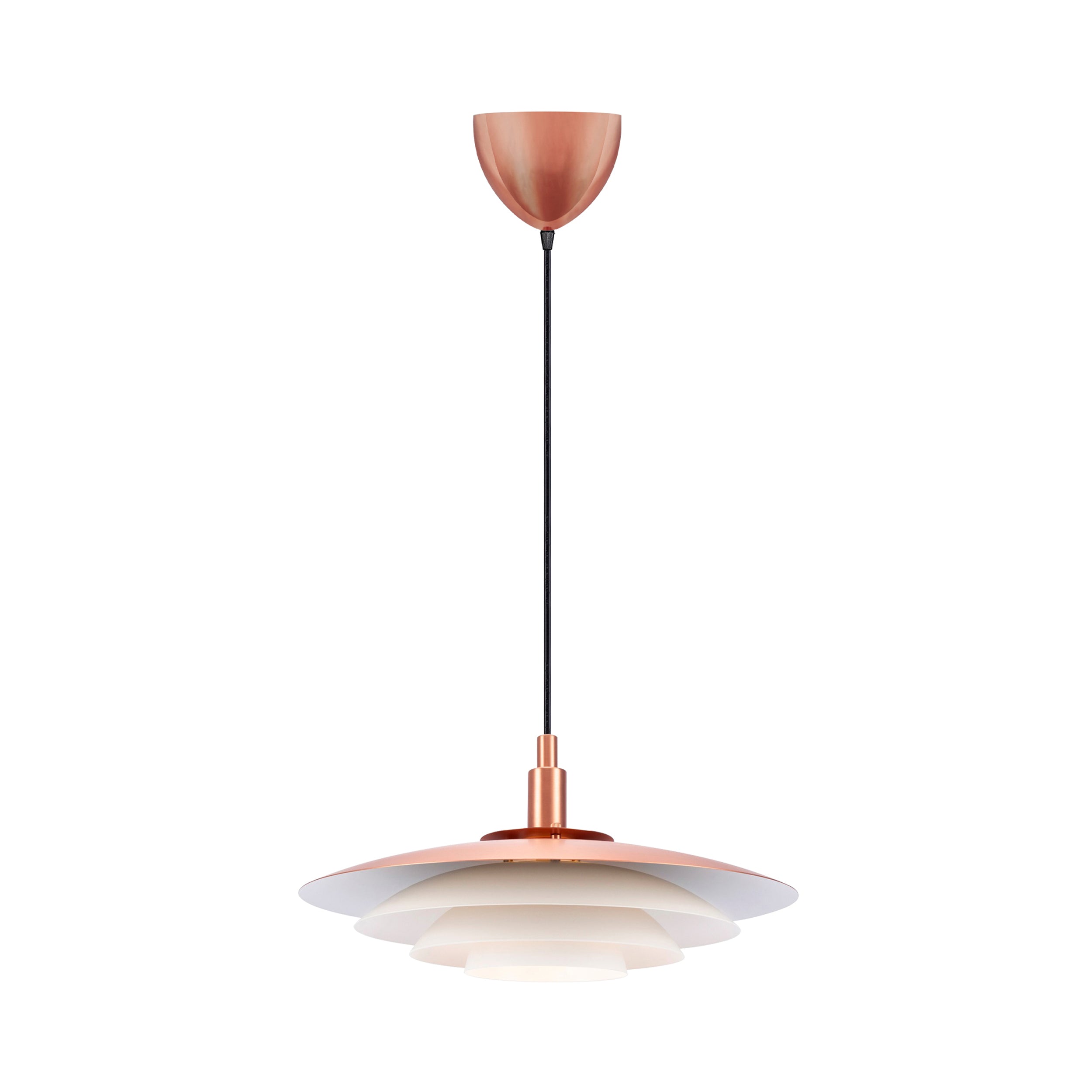 Lampa wisząca Bretagne miedziana